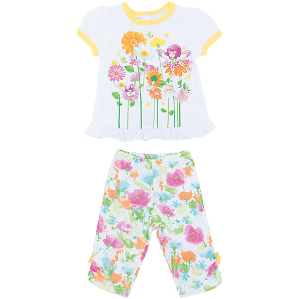 Комплект для девочки Soni Kids Комплект для девочки Soni KidsКомплекты<br>Комплект для девочки Soni Kids<br>Состав:<br>100% хлопок кулирная гладь<br><br>Ширина мм: 157<br>Глубина мм: 13<br>Высота мм: 119<br>Вес г: 200<br>Цвет: белый<br>Возраст от месяцев: 6<br>Возраст до месяцев: 9<br>Пол: Женский<br>Возраст: Детский<br>Размер: 74,104,80,86,92,98<br>SKU: 5431917
