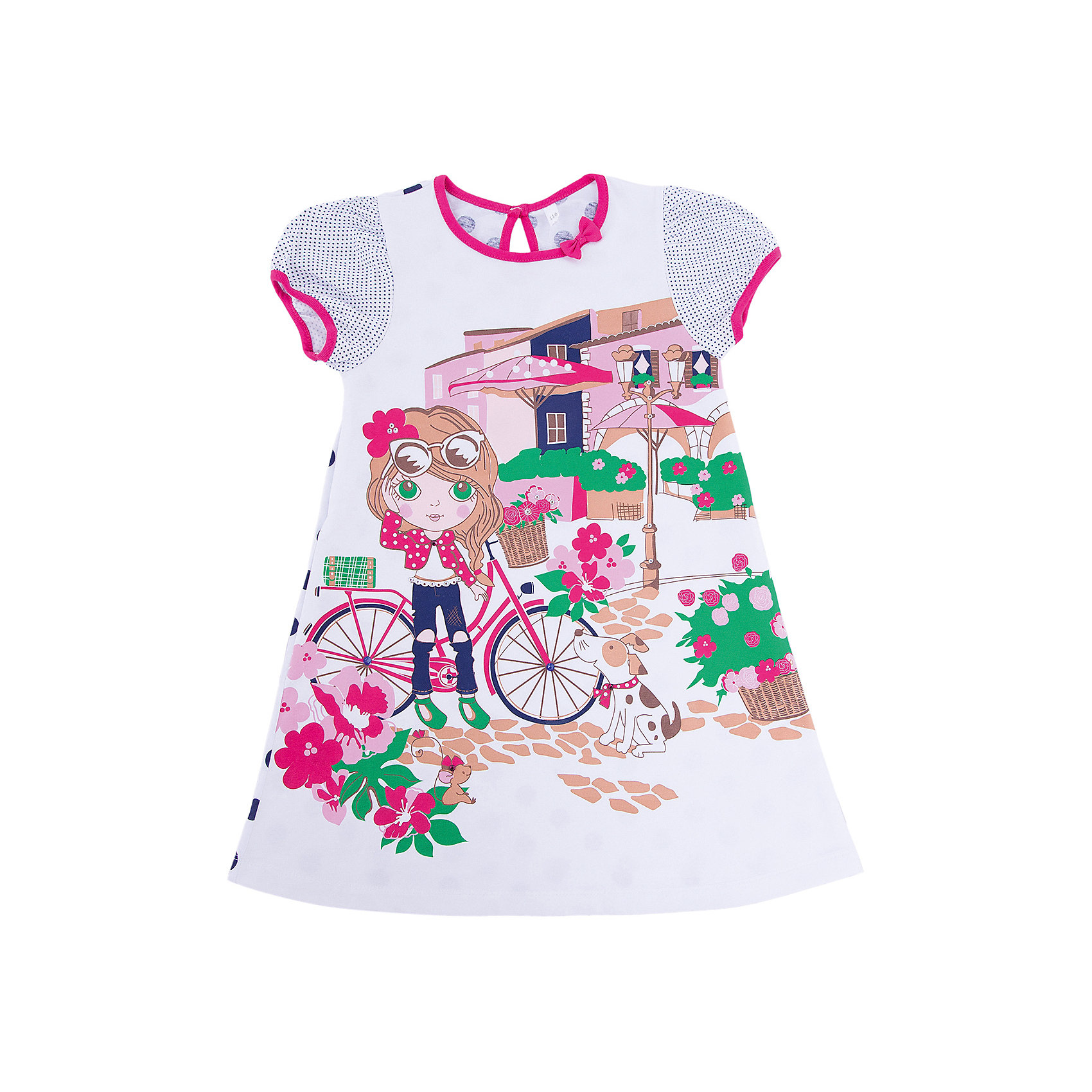 Платье для девочки Soni Kids Платье для девочки Soni KidsПлатья<br>Платье для девочки Soni Kids<br>Состав:<br>100% хлопок кулирная гладь<br><br>Ширина мм: 157<br>Глубина мм: 13<br>Высота мм: 119<br>Вес г: 200<br>Цвет: белый<br>Возраст от месяцев: 48<br>Возраст до месяцев: 60<br>Пол: Женский<br>Возраст: Детский<br>Размер: 110,116,122,80,86,92,98,104<br>SKU: 5431986