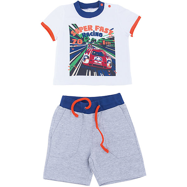 Комплект для мальчика Soni Kids Комплект для мальчика Soni KidsКомплекты<br>Комплект для мальчика Soni Kids<br>Состав:<br>100% хлопок; 95% хлопок 5% лайкра кулирная гладь, футер<br><br>Ширина мм: 157<br>Глубина мм: 13<br>Высота мм: 119<br>Вес г: 200<br>Цвет: белый<br>Возраст от месяцев: 72<br>Возраст до месяцев: 84<br>Пол: Мужской<br>Возраст: Детский<br>Размер: 122,80,86,92,98,104,110,116<br>SKU: 5432091