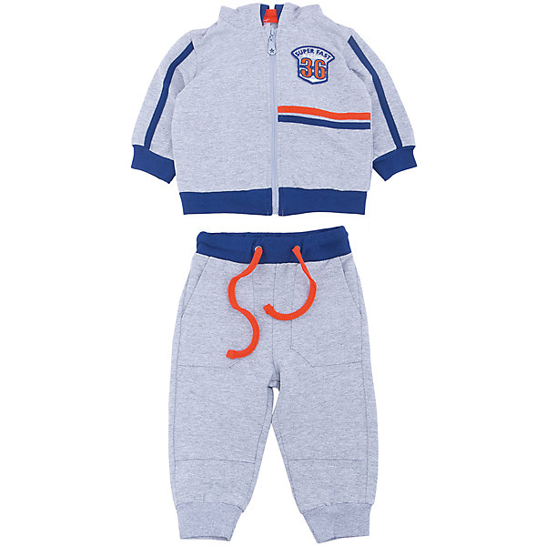Костюм для мальчика Soni Kids Костюм для мальчика Soni KidsКомплекты<br>Костюм для мальчика Soni Kids<br>Состав:<br>95% хлопок 5% лайкра футер<br><br>Ширина мм: 157<br>Глубина мм: 13<br>Высота мм: 119<br>Вес г: 200<br>Цвет: серый<br>Возраст от месяцев: 72<br>Возраст до месяцев: 84<br>Пол: Мужской<br>Возраст: Детский<br>Размер: 122,116,110,104,98,92,86,80,74<br>SKU: 5432106