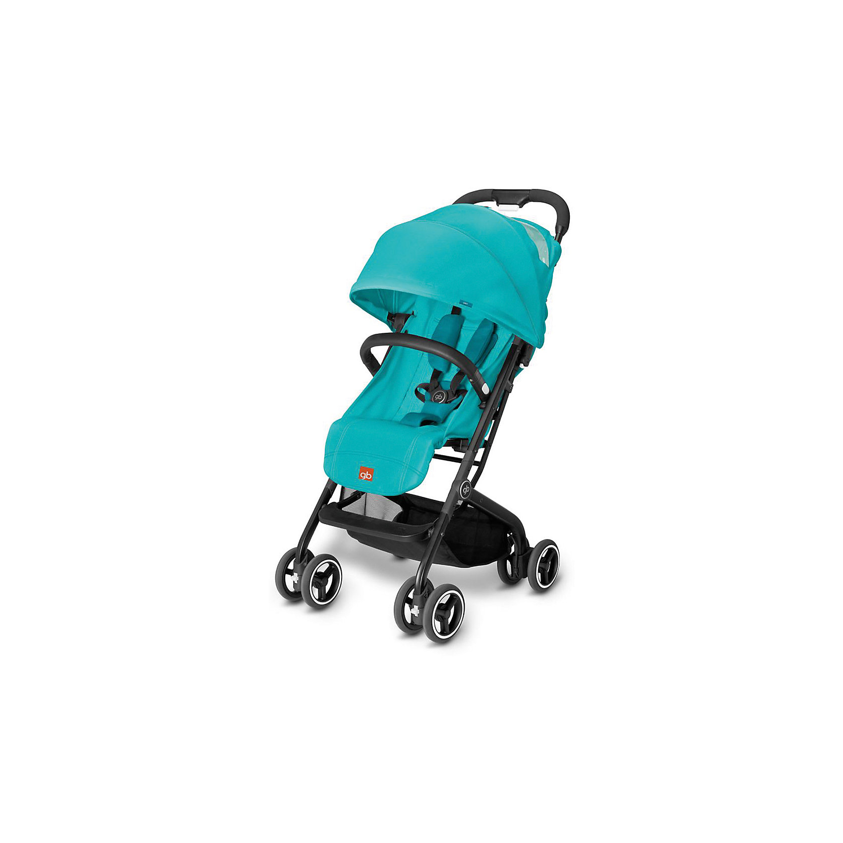 Прогулочная коляска GB Qbit, Capri Blue Прогулочная коляска GB Qbit, Capri BlueПрогулочные коляски<br>Характеристики прогулочной коляски GB Qbit<br><br>Прогулочный блок:<br><br>• спинка регулируется в 3-х положениях, угол наклона 170 градусов;<br>• подножка регулируется в 2-х положениях, внизу находится пластиковая подножка для подросшего малыша;<br>• 5-ти точечные ремни безопасности с мягкими накладками;<br>• бампер отстегивается с каждой стороны или снимается полностью;<br>• в комплекте есть подголовник;<br>• на капюшоне имеется дополнительная секция и смотровое окошко;<br>• съемные чехлы можно стирать при температуре 30 градусов;<br>• материал: пластик, полиэстер.<br><br>Шасси коляски:<br><br>• имеется корзина для покупок;<br>• колеса сдвоены, изготовлены из вспененной резины, устойчивы к проколам;<br>• передние поворотные колеса с блокировкой;<br>• тип тормоза: ножной, блокирует сразу оба задних колеса;<br>• механизм складывания: книжка с защитой от раскладывания;<br>• коляска складывается одной рукой вместе с прогулочным блоком, необходимо только нажать на кнопку;<br>• материал рамы: алюминий.<br><br>Размеры: <br><br>• размер коляски: 71х49х106 см;<br>• размер коляски в сложенном виде: 38х49х53 см;<br>• размер спального места: 80х30 см;<br>• диаметр колес: 16 см;<br>• вес коляски: 7,6 кг.<br><br>Комплектация:<br><br>• прогулочная коляска ГБ Кьюбит;<br>• подголовник;<br>• инструкция.<br><br>Коляску прогулочную Qbit, GB, Capri Blue можно купить в нашем интернет-магазине.<br><br>Ширина мм: 300<br>Глубина мм: 480<br>Высота мм: 550<br>Вес г: 6900<br>Возраст от месяцев: 6<br>Возраст до месяцев: 36<br>Пол: Унисекс<br>Возраст: Детский<br>SKU: 5434463