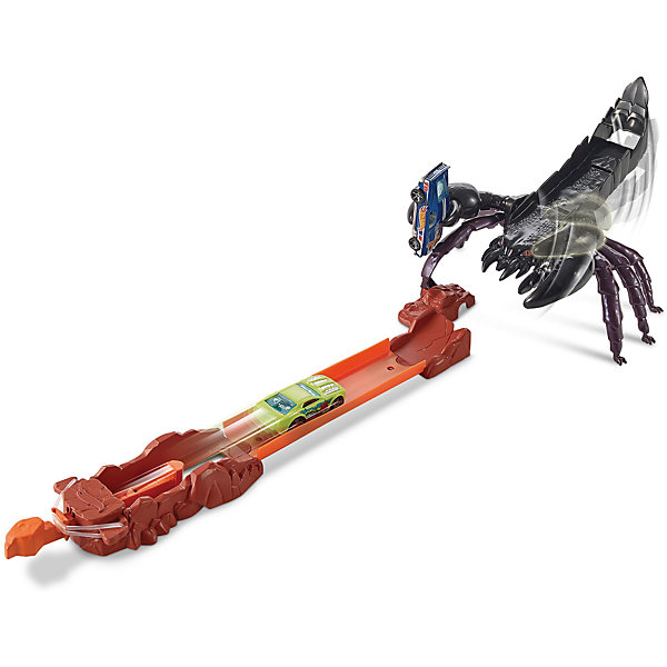 Игровой набор Scorpions Sting, Hot Wheels Игровой набор Scorpions Sting, Hot WheelsПопулярные игрушки<br><br><br>Ширина мм: 305<br>Глубина мм: 55<br>Высота мм: 190<br>Вес г: 429<br>Возраст от месяцев: 48<br>Возраст до месяцев: 120<br>Пол: Мужской<br>Возраст: Детский<br>SKU: 5440258