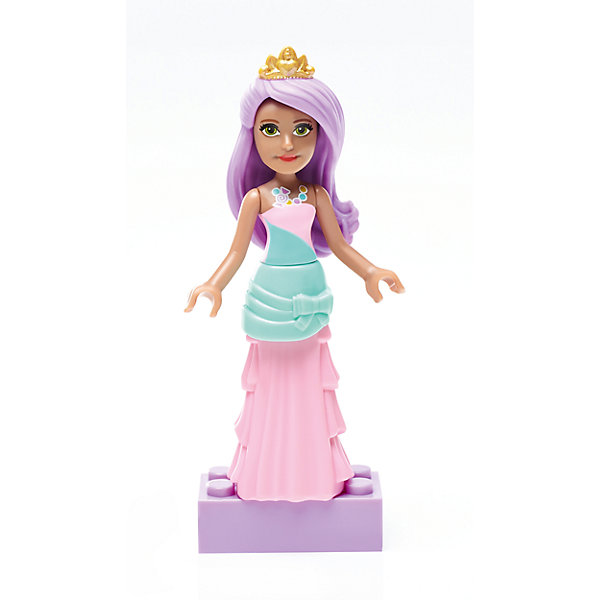 Барби: мини фигурка Candy Princess, MEGA BLOKS Барби: мини фигурка Candy Princess, MEGA BLOKSПластмассовые конструкторы<br>Барби: мини фигурка Candy Princess, MEGA BLOKS (МЕГА БЛОКС).<br><br>Характеристики:<br><br>• Комплектация: фигурка, подставка<br>• Количество деталей: 6<br>• Высота фигурки: 7 см.<br>• Материал: пластик<br>• Упаковка: блистер<br>• Размер упаковки: 14x9x4 см.<br><br>Вы когда-нибудь мечтали о том, чтобы совместить самую известную в мире куклу – Барби с конструктором? Mega Bloks представляет очаровательную мини фигурку Candy Glitter Princess Barbie, которую можно собрать из 6 деталей. У куклы - симпатичный наряд, красивая прическа, милое личико и специальные ручки, позволяющие удерживать аксессуары. <br><br>Маленькая принцесса может не только стоять, но и сидеть. Ручки подвижны. В комплект с мини-фигуркой входит подставка. Соединяйте набор с другими конструкторами Barbie Mega Bloks, меняйте прически и наряды и создавайте свой волшебный и красочный мир Барби!<br><br>Барби: мини фигурку Candy Princess, MEGA BLOKS (МЕГА БЛОКС) можно купить в нашем интернет-магазине.<br><br>Ширина мм: 90<br>Глубина мм: 25<br>Высота мм: 125<br>Вес г: 14<br>Возраст от месяцев: 48<br>Возраст до месяцев: 120<br>Пол: Женский<br>Возраст: Детский<br>SKU: 5440286
