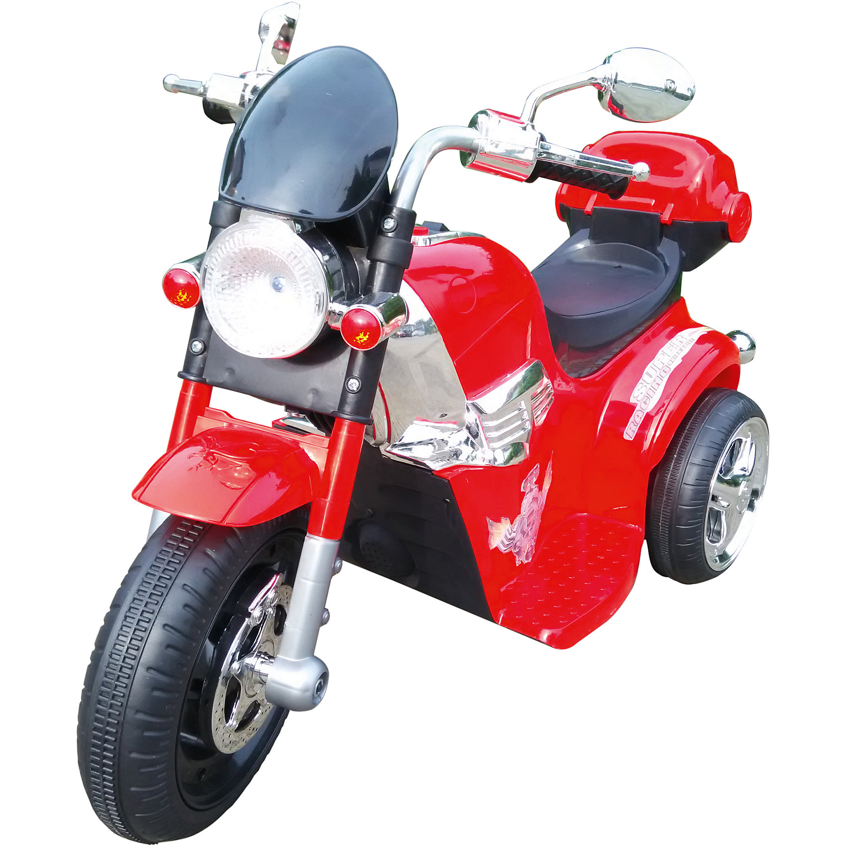 Электромтоцикл Top Gear Junior, 1toy Электромтоцикл Top Gear Junior, 1toyЭлектромобили<br>Детский электрический мотоцикл, 1toy (Ван Той)<br><br>Характеристики:<br><br>• световые и звуковые эффекты<br>• для детей от 3 до 5 лет<br>• размер: 90х43х54 см<br>• колеса: пластик<br>• аккумулятор: 6В/4Ач<br>• мотор: 15 Вт<br>• максимальная нагрузка: 30 кг<br>• размер упаковки: 34х31х59 см<br>• вес: 6,1 кг<br><br>Электромобиль станет первым транспортом юного гонщика. Мотоцикл предназначен для детей от 3 до 5 лет, весом до 30 килограмм. Колеса электромобиля изготовлены из прочного пластика, который прекрасно справится с любой дорожной поверхностью. Электромобиль оснащен световыми и звуковыми эффектами. Кататься с музыкой и яркими огоньками невероятно весело!<br><br>Детский электрический мотоцикл, 1toy (Ван Той) вы можете купить в нашем интернет-магазине.<br><br>Ширина мм: 590<br>Глубина мм: 310<br>Высота мм: 340<br>Вес г: 6100<br>Возраст от месяцев: 36<br>Возраст до месяцев: 2147483647<br>Пол: Унисекс<br>Возраст: Детский<br>SKU: 5440860