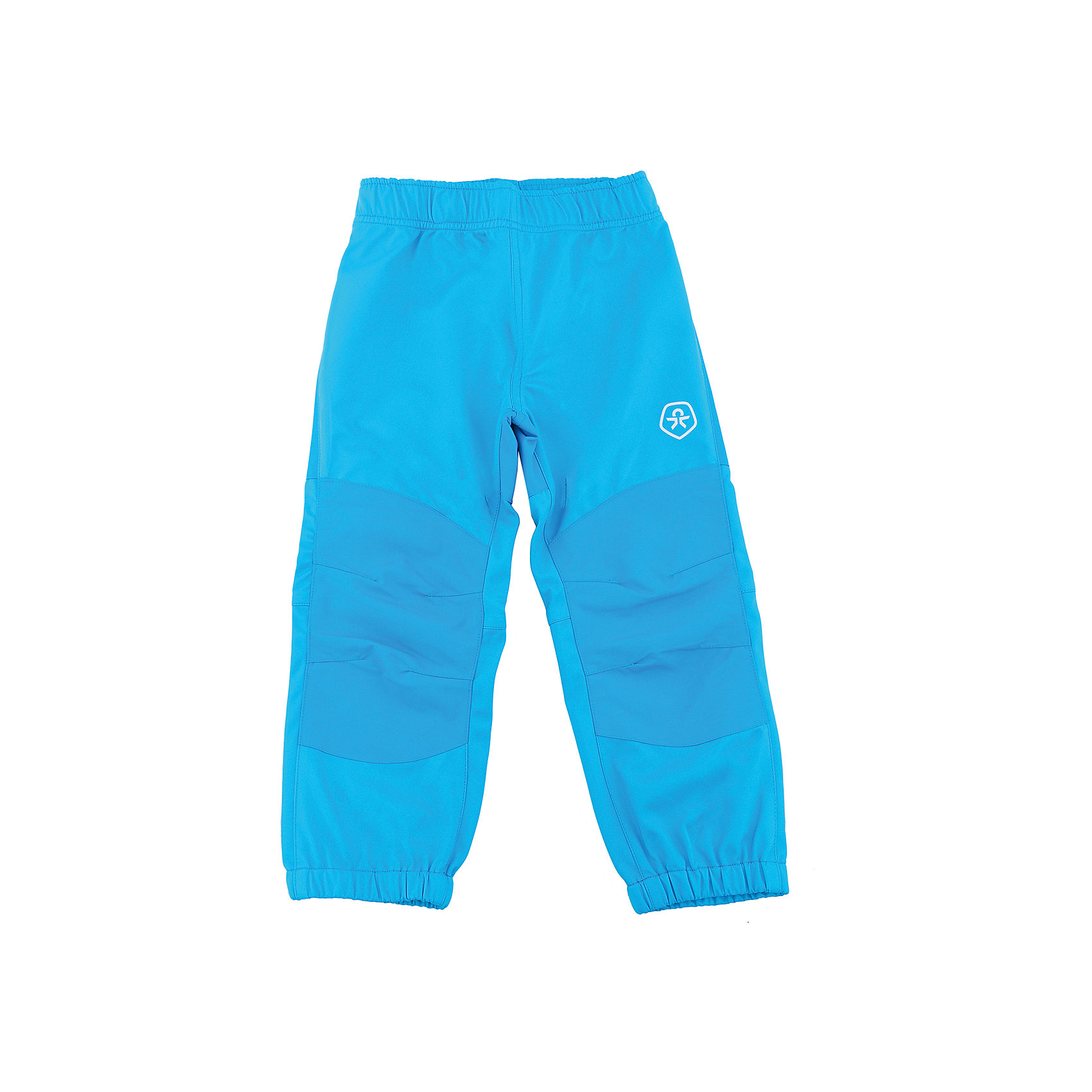 Брюки для мальчика Color Kids Брюки для мальчика Color KidsВерхняя одежда<br>Характеристики товара:<br><br>• цвет: голубой<br>• состав: 100 % полиэстер, softshell клееный с интерлоком<br>• без утеплителя<br>• температурный режим: от +5°до +15°С<br>• мембранная технология<br>• водонепроницаемость: 8000 мм<br>• воздухопроницаемость: 3000 г/м2/24ч<br>• непродуваемые<br>• эластичная резинка в поясе и внизу штанин<br>• светоотражающие детали<br>• усиленные колени<br>• без карманов<br>• комфортная посадка<br>• страна бренда: Дания<br><br>Такие удобные брюки сделаны из плотного полиэстера с мембранной технологией, не промокают и позволяют коже дышать, поэтому отлично подойдут для межсезонья и мокрой погоды. Они комфортно сидят и обеспечивают ребенку необходимое удобство и тепло. Очень стильно смотрятся.<br><br>Брюки для мальчика от датского бренда Color Kids (Колор кидз) можно купить в нашем интернет-магазине.<br><br>Ширина мм: 215<br>Глубина мм: 88<br>Высота мм: 191<br>Вес г: 336<br>Цвет: голубой<br>Возраст от месяцев: 24<br>Возраст до месяцев: 36<br>Пол: Мужской<br>Возраст: Детский<br>Размер: 98,104,110,116,122,128,80,86,92<br>SKU: 5442918