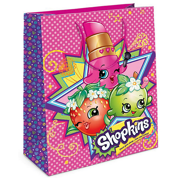 Пакет подарочный, 230*180*100, Shopkins Пакет подарочный, 230*180*100, ShopkinsДетские подарочные пакеты<br>Характеристики товара:<br><br>• размер: 23х18х10 см<br>• состав: бумага<br>• яркий принт<br>• удобные ручки<br>• страна бренда: Россия<br>• страна изготовитель: Китай<br><br>Подарочный бумажный пакетШопкинс стильно и эффектно украсит ваш подарок.<br><br>Пакет подарочный, 230*180*100, Shopkins, вы можете приобрести в нашем интернет-магазине.<br><br>Ширина мм: 230<br>Глубина мм: 180<br>Высота мм: 50<br>Вес г: 39<br>Возраст от месяцев: 36<br>Возраст до месяцев: 2147483647<br>Пол: Женский<br>Возраст: Детский<br>SKU: 5453488