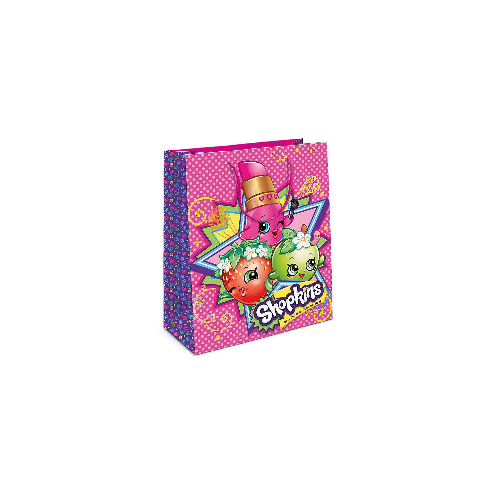 Пакет подарочный, 230*180*100, Shopkins Пакет подарочный, 230*180*100, ShopkinsВсё для праздника<br>Характеристики товара:<br><br>• размер: 23х18х10 см<br>• состав: бумага<br>• яркий принт<br>• удобные ручки<br>• страна бренда: Россия<br>• страна изготовитель: Китай<br><br>Подарочный бумажный пакетШопкинс стильно и эффектно украсит ваш подарок.<br><br>Пакет подарочный, 230*180*100, Shopkins, вы можете приобрести в нашем интернет-магазине.<br><br>Ширина мм: 230<br>Глубина мм: 180<br>Высота мм: 50<br>Вес г: 39<br>Возраст от месяцев: 36<br>Возраст до месяцев: 2147483647<br>Пол: Женский<br>Возраст: Детский<br>SKU: 5453488