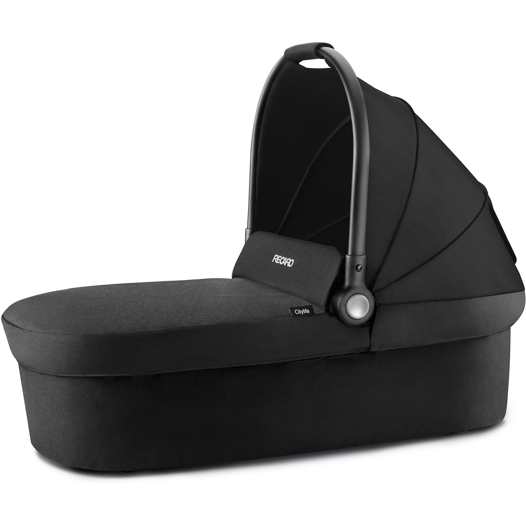 Люлька для коляски Recaro Citylife, Люлька для коляски Recaro Citylife,Коляски для новорожденных<br>Характеристики люльки Citylife:<br><br>• люлька с ручкой для переноски, удобна при транспортировке, позволяет перенести люльку вместе со спящим малышом;<br>• жесткое дно люльки позволяет малышу лежать на ровной поверхности – выгодное условие для неокрепшего позвоночника;<br>• регулируемый капор люльки оснащен смотровым окошком;<br>• накидка на люльку защищает кроху от ветра и сквозняков;<br>• люлька устанавливается на шасси коляски Recaro с помощью специальных адаптеров;<br>• материал: пластик, полиэстер, хлопок.<br><br>Внешние размеры люльки Ситилайф: 83x39x20 см<br>Внутренние размеры люльки: 82x38x19 см<br>Максимальная нагрузка на люльку: 9 кг<br><br>Люльку для коляски Citylife, Recaro можно купить в нашем интернет-магазине.<br><br>Ширина мм: 450<br>Глубина мм: 650<br>Высота мм: 750<br>Вес г: 5000<br>Возраст от месяцев: 6<br>Возраст до месяцев: 432<br>Пол: Унисекс<br>Возраст: Детский<br>SKU: 5464656