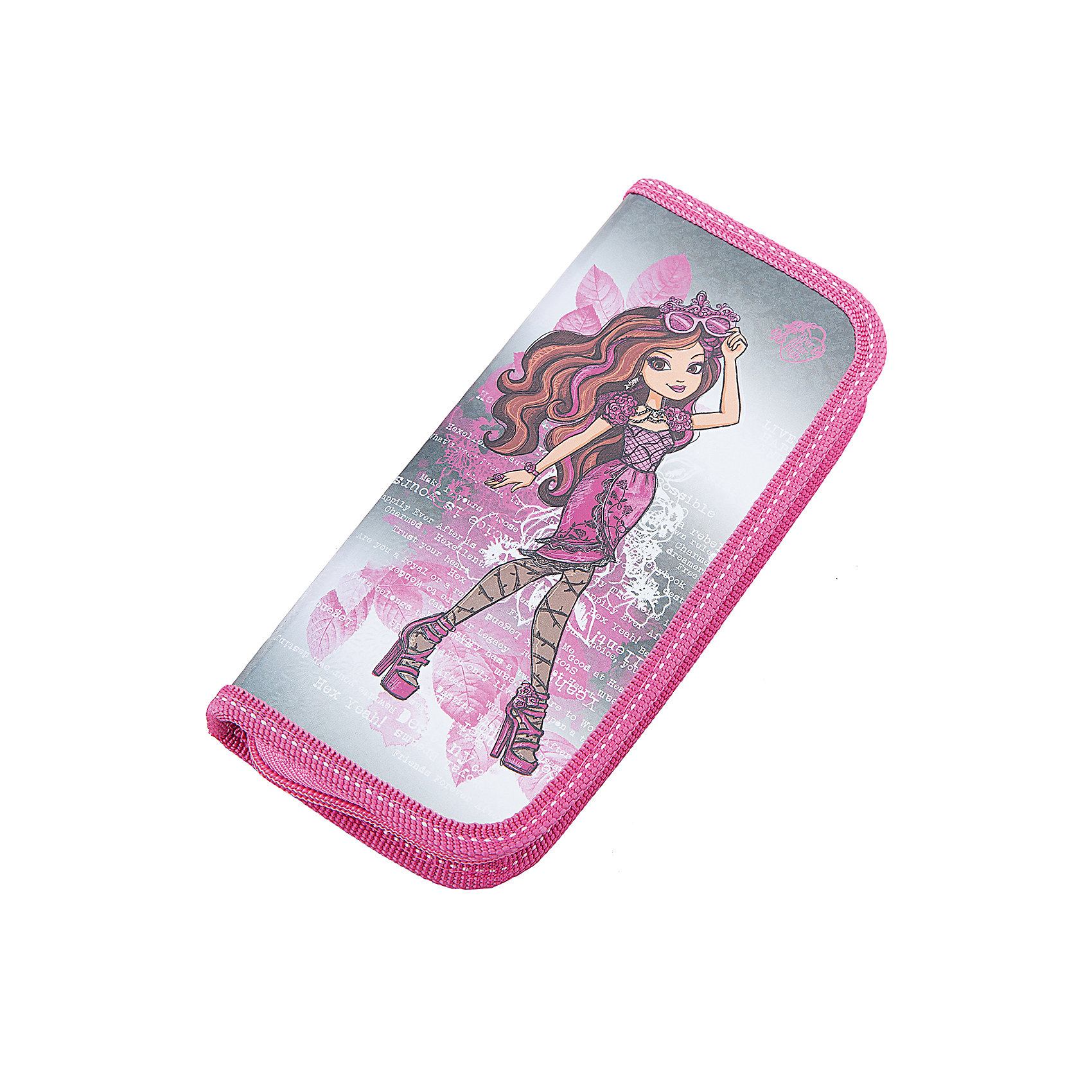 Пенал с наполнением, Ever After High, Mattel, 9 предметов Пенал с наполнением, Ever After High, Mattel, 9 предметовПеналы с наполнением<br>Характеристики товара:<br><br>• цвет: розовый<br>• пол: девочка<br>• размеры: 9х25х20.5 см<br>• материал: полиэстер<br>• бренд : Limpopo<br>• страна изготовления: Китай<br><br>Школьный пенал - одна из самых важных вещей для успешной учебы ребенка. <br><br>Пенал узкий, двухстворчатый, жесткий, ламинированный, на молнии. <br><br>Внутри 9 предметов: линейка, 2 ч/г карандаш, 2ручки, 6 цветных карандашей.<br><br>Школьный пенал Ever After High, Mattel серебристо-розового цвета торговой марки Limpopo можно купить в нашем интернет-магазине.<br><br>Ширина мм: 205<br>Глубина мм: 250<br>Высота мм: 90<br>Вес г: 78<br>Возраст от месяцев: 48<br>Возраст до месяцев: 96<br>Пол: Женский<br>Возраст: Детский<br>SKU: 5475466