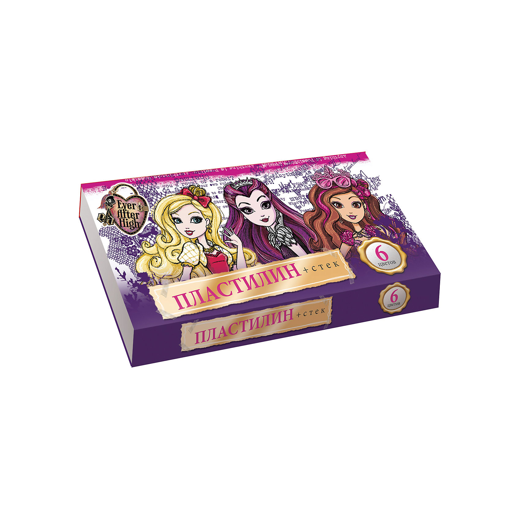 Пластилин для лепки и моделирования, Ever After High Пластилин для лепки и моделирования, Ever After HighЛепка<br>Характеристики пластилина для лепки и моделирования, Ever After High:<br><br>• тип: пластилин <br>• количество цветов: 6 <br>• стек: есть<br>• упаковка: картонная коробка<br>• серия: Ever After High<br>• страна обладатель бренда: США <br>• страна изготовления Китай<br><br>Пластилин Ever After High предназначен для лепки и моделирования. Пластилин изготовлен из высококачественных компонентов, благодаря которым он не окрашивает руки, не прилипает к пальцам, хорошо держит форму, легко смешивается, не рвется, в процессе согревания мягко растягивается. Лепка из пластилина способствует развитию мелкой моторики рук и пространственного мышления, кроме того, это увлекательный досуг.<br><br>Пластилин для лепки и моделированиятороговой марки Mattel серии Ever After High можно купить в нашем интернет-магазине.<br><br>Ширина мм: 163<br>Глубина мм: 180<br>Высота мм: 770<br>Вес г: 124<br>Возраст от месяцев: 48<br>Возраст до месяцев: 96<br>Пол: Женский<br>Возраст: Детский<br>SKU: 5475511