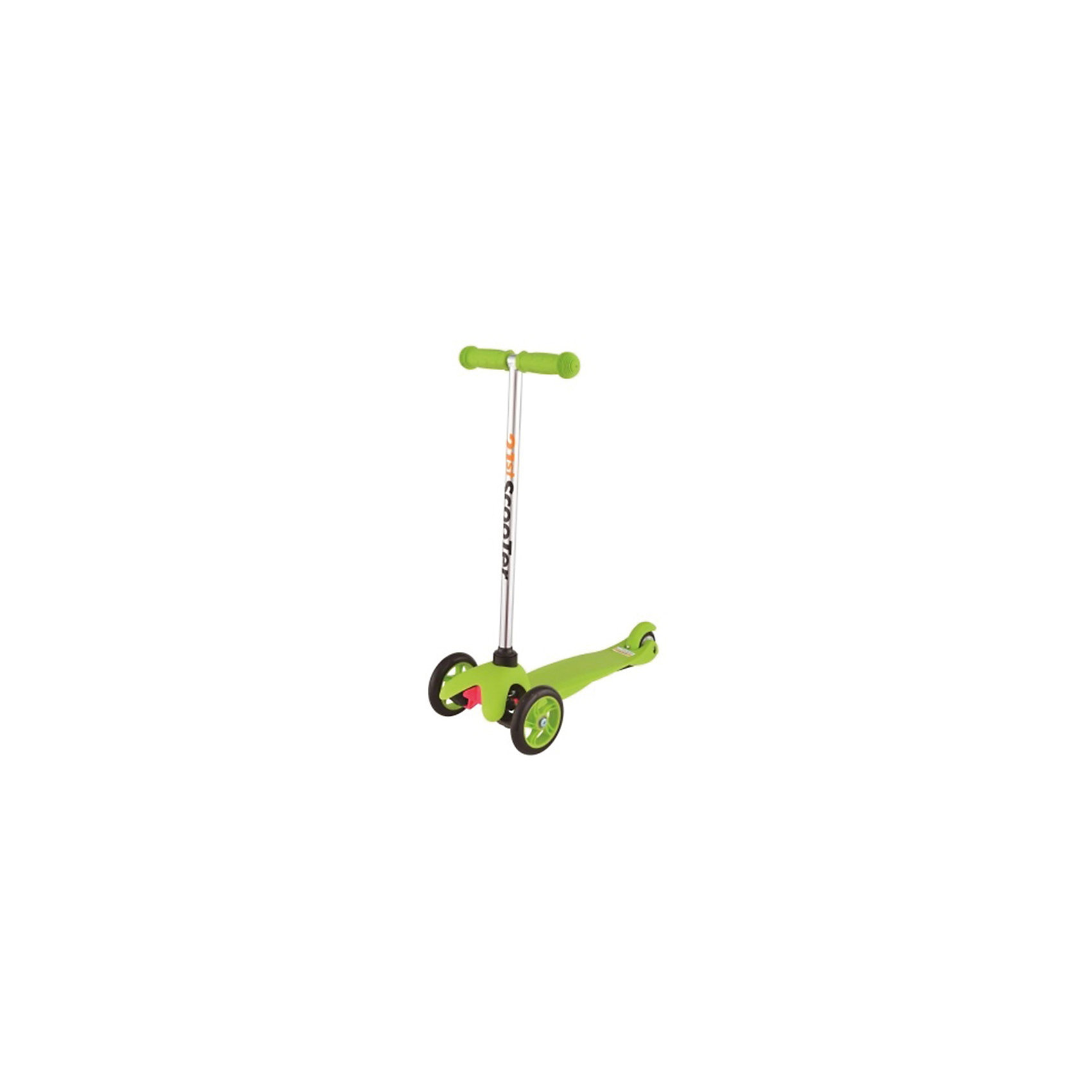 Самокат 3-х колёсный Maxi Scooter, зелёный, 21st scooTer Самокат 3-х колёсный Maxi Scooter, зелёный, 21st scooTerСамокаты<br>21st scooter MaxiScooter (SKL-06A) - детский трехколесный самокат с амортизацией передней вилки. Самокат имеет уникальную запатентованную систему управления. Гибкая подножка сделана из мягкого пластика усиленного стекловолокном, что исключает риск травмирования ребенка об нее.За счет своей устойчивости и плавности хода, SKL-06A очень просто освоить. Самокат изготовлен из высококачественных материалов. Он отлично способствует развитию опорно-двигательного аппарата ребенка его координацию движения и навыки балансировки.Характеристики:• Вес: 2 кг.• Возраст: от 3-х лет• Максимальная нагрузка: до 30 кг.• Материал: алюминий, полипропилен, стеклопластик• Колеса: полиуретановые литые колеса PU• Диаметр колес: передние 120 мм, заднее 80 мм.• Подшипники: ABEC-1• Тормоз: задний тормоз наступающий (step-on brake)• Размеры: 67х23х53,5 см.• Размер платформы: 52х11 см.<br><br>Ширина мм: 610<br>Глубина мм: 450<br>Высота мм: 390<br>Вес г: 2400<br>Возраст от месяцев: 36<br>Возраст до месяцев: 2147483647<br>Пол: Унисекс<br>Возраст: Детский<br>SKU: 5475696