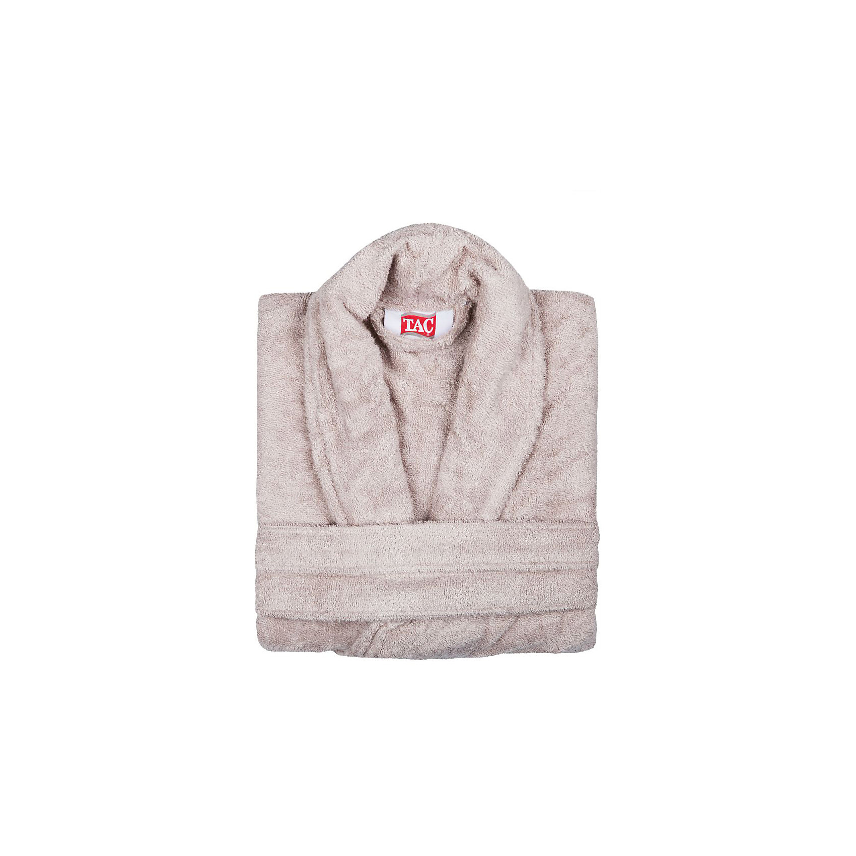 Халат махровый Maison Bambu, S/M, TAC, кофе (kahve) Халат махровый Maison Bambu, S/M, TAC, кофе (kahve)Ванная комната<br>Характеристики:<br><br>• Вид домашнего текстиля: махровый халат<br>• Размер: S/M<br>• Пол: унисекс<br>• Рисунок: без рисунка<br>• Материал: хлопок, 50% хлопок; бамбук, 50%<br>• Цвет: кофейный<br>• Плотность полотна: 320 гр/м2 <br>• Силуэт: прямой<br>• Рукав: длинный<br>• Воротник: отложной<br>• Застежка: пояс<br>• Вес в упаковке: 1 кг 030 г<br>• Размеры упаковки (Д*Ш*В): 39*10*29 см<br>• Особенности ухода: машинная стирка <br><br>Халат махровый Maison Bambu, S/M, TAC, кофе (kahve) от наиболее популярного бренда на отечественном рынке среди производителей комплектов постельного белья и текстильных принадлежностей, выпуском которого занимается производственная компания, являющаяся частью мирового холдинга Zorlu Holding Textiles Group. Халат выполнен из сочетания натурального хлопка и бамбукового волокна, что обеспечивает гипоаллергенность, высокую износоустойчивость, повышенные гигкоскопические и антибактериальные свойства изделия. Благодаря высокой степени плотности махры, халат отлично впитывает влагу, но при этом остается мягким. <br><br>Ворс окрашен стойкими нетоксичными красителями, который не оставляет запаха и обеспечивает ровный окрас. Изделие сохраняет свой цвет и форму даже при частых стирках. Халат прямого кроя с длинными рукавами и отложным воротником идеально подходит для посещения бани или сауны, а в прохладные вечера обеспечит комфорт и уют своему владельцу. Выполнен в кофейном цвете без рисунка. <br><br>Халат махровый Maison Bambu, S/M, TAC, кофе (kahve) можно купить в нашем интернет-магазине.<br><br>Ширина мм: 290<br>Глубина мм: 90<br>Высота мм: 400<br>Вес г: 1300<br>Возраст от месяцев: 216<br>Возраст до месяцев: 1188<br>Пол: Унисекс<br>Возраст: Детский<br>SKU: 5476350