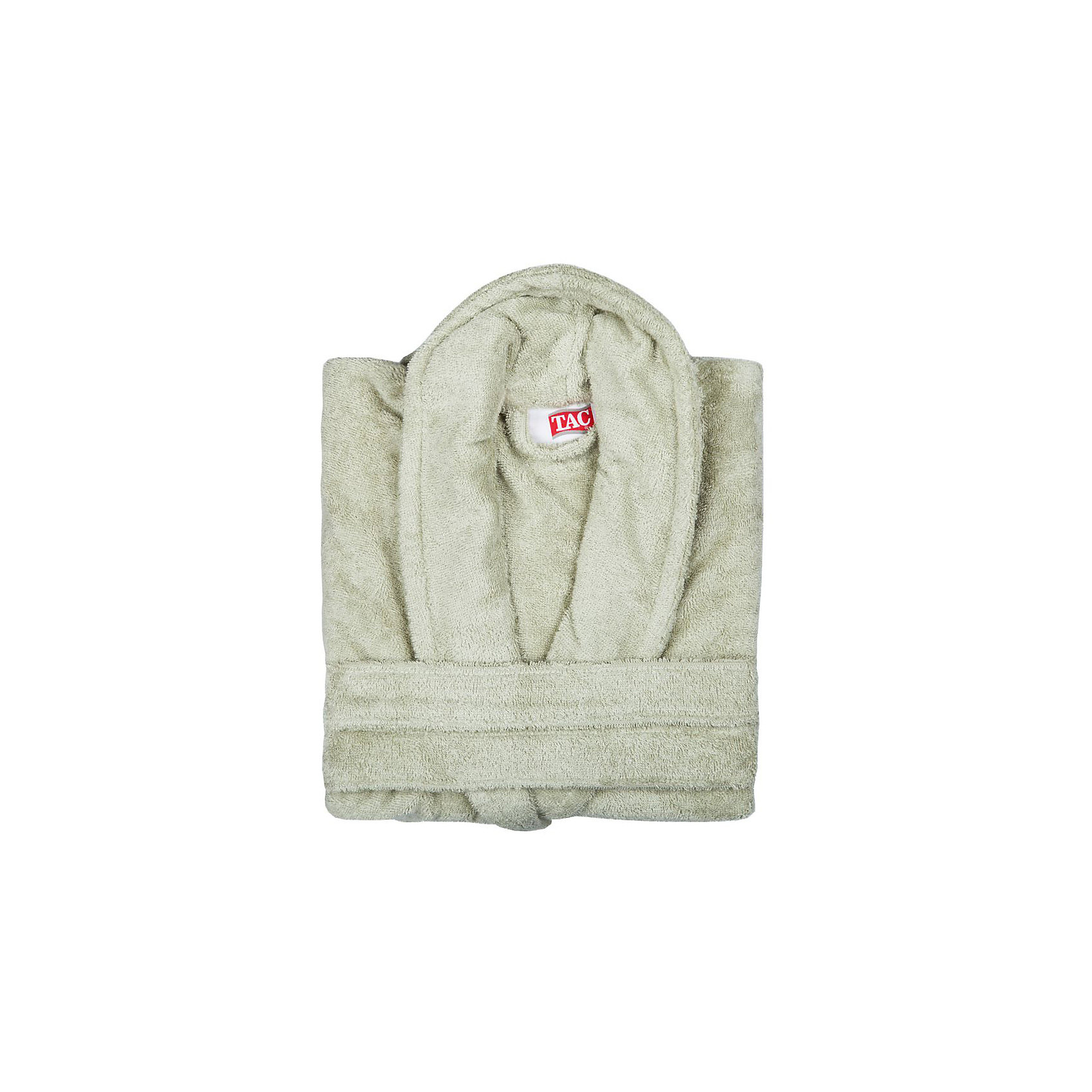 Халат махровый Maison Bambu, L/XL, TAC, фисташковый (cagla) Халат махровый Maison Bambu, L/XL, TAC, фисташковый (cagla)Ванная комната<br>Характеристики:<br><br>• Вид домашнего текстиля: махровый халат<br>• Размер международный/российский: L/XL<br>• Пол: унисекс<br>• Рисунок: без рисунка<br>• Материал: хлопок, 50% хлопок; бамбук, 50%<br>• Цвет: фисташковый<br>• Плотность полотна: 320 гр/м2 <br>• Силуэт: прямой<br>• Рукав: длинный<br>• Воротник: отложной<br>• Застежка: пояс<br>• Вес в упаковке: 1 кг 130 г<br>• Размеры упаковки (Д*Ш*В): 40*10*32 см<br>• Особенности ухода: машинная стирка <br><br>Халат махровый Maison Bambu, L/XL, TAC, фисташковый (cagla) от наиболее популярного бренда на отечественном рынке среди производителей комплектов постельного белья и текстильных принадлежностей, выпуском которого занимается производственная компания, являющаяся частью мирового холдинга Zorlu Holding Textiles Group. Халат выполнен из сочетания натурального хлопка и бамбукового волокна, что обеспечивает гипоаллергенность, высокую износоустойчивость, повышенные гигкоскопические и антибактериальные свойства изделия. Благодаря высокой степени плотности махры, халат отлично впитывает влагу, но при этом остается мягким. <br><br>Ворс окрашен стойкими нетоксичными красителями, который не оставляет запаха и обеспечивает ровный окрас. Изделие сохраняет свой цвет и форму даже при частых стирках. Халат прямого кроя с длинными рукавами и отложным воротником идеально подходит для посещения бани или сауны, а в прохладные вечера обеспечит комфорт и уют своему владельцу. Выполнен в фисташковом цвете без рисунка.<br><br>Халат махровый Maison Bambu, L/XL, TAC, фисташковый (cagla) можно купить в нашем интернет-магазине.<br><br>Ширина мм: 290<br>Глубина мм: 90<br>Высота мм: 400<br>Вес г: 1400<br>Возраст от месяцев: 216<br>Возраст до месяцев: 1188<br>Пол: Унисекс<br>Возраст: Детский<br>SKU: 5476364