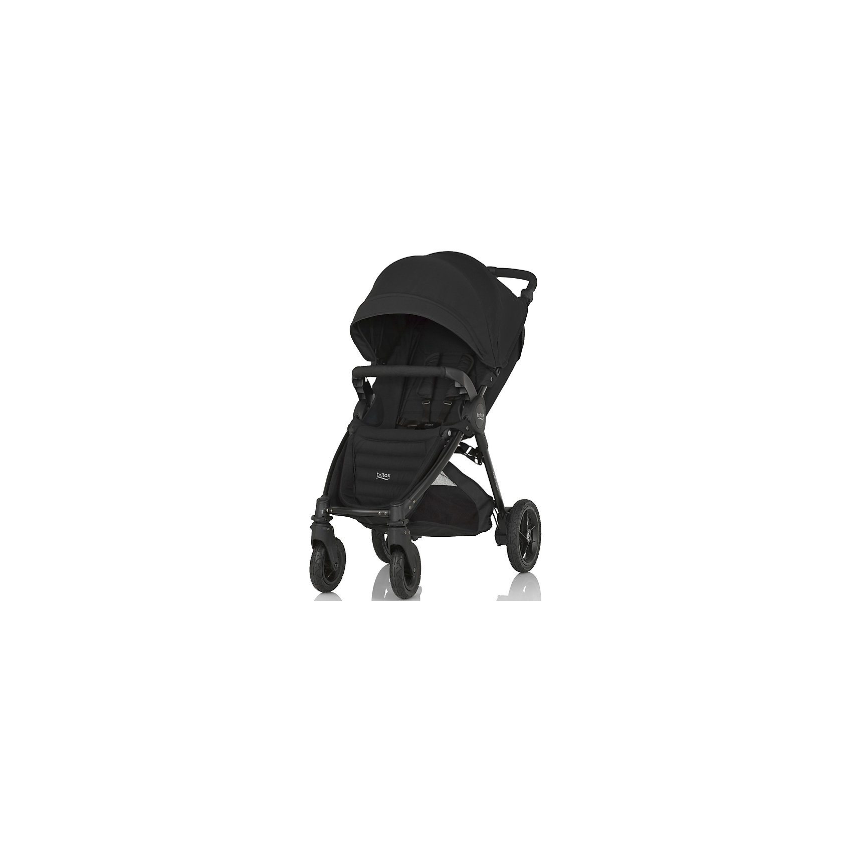 Прогулочная коляска Britax B-Motion 4 Plus, Сosmos Black Прогулочная коляска Britax B-Motion 4 Plus, Сosmos BlackПрогулочные коляски<br>Удобный механизм складывания одной рукой, при складывании может оставаться в вертикальном положении<br>Капор с большим козырьком для прогулок в любую погоду (приобретается отдельно)<br>Регулируемые подножка и угол наклона спинки вплоть до горизонтального положения<br>Превосходная задняя подвеска для плавного хода коляски<br>Легкие непрокалываемые колеса<br>Съемные адаптеры CLICK&GO® для установки спального блока и автолюльки (приобретаются отдельно)<br>Вместительный карман на спинке и корзина для покупок под сиденьем<br>общий вес коляски 11.5 kg<br>Коляска в разложенном виде 110 x 55.5 x 105 cm<br>Пространство для сиденья 24 x 29 cm<br>Длина спинки 50 cm<br>Длина подножки 26 cm<br>Высота ручки 84 - 112 cm<br>Коляска в сложенном виде (с прогулочным юлоком и колесами) 45 x 55.5 x 73 cm<br>Максимальный общий вес 26 kg<br>Максимальный вес ребенка 20 kg<br>Максимальный вес груза корзины 4 kg<br>Максимальный вес груза заднего кармана 1 kg<br><br>Ширина мм: 850<br>Глубина мм: 470<br>Высота мм: 230<br>Вес г: 13200<br>Возраст от месяцев: 0<br>Возраст до месяцев: 48<br>Пол: Унисекс<br>Возраст: Детский<br>SKU: 5484725