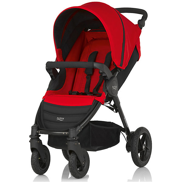 Прогулочная коляска Britax B-Motion 4, Flame Red Прогулочная коляска Britax B-Motion 4, Flame RedПрогулочные коляски<br>Коляска Britax B-Motion - это 4-колесная городская система Travel System с уникальной системой сложения коляски одной рукой - просто нажмите фиксатор и потяните ремень! <br>Легкая и маневренная коляска имеет легкий алюминиевый каркас и прочные покрышки, что дает максимальную свободу, куда бы вы ни отправились. Спинка, раскладывающаяся в горизонтальное положение, бампер для ребенка, капор с встроенной москитной сеткой сделает прогулку с малышом удобной и комфортной. <br>Коляски B-Motion также совместимы с автолюлькой Baby-Safe Sleeper и автопереносками Baby-Safe. <br>Подходит с рождения и до 15 кг<br>Легкая алюминиевая рама<br>Простое и компактное складывание с автоматической фиксацией<br>Регулируемая ручка<br>Амортизаторы на задних колесах<br>5-точечные ремни безопасности<br>Блокируемые или поворотные передние колеса<br>Износостойкие покрышки<br>Большая корзина для покупок<br>Возможна дополнительная установка люльки в качестве опции<br>Гарантия на коляску Britax B-Motion - 2 года.<br>Комплектация: прогулочный блок, поручень, переходники для Baby Safe plus<br><br>Ширина мм: 780<br>Глубина мм: 470<br>Высота мм: 230<br>Вес г: 14000<br>Возраст от месяцев: 0<br>Возраст до месяцев: 48<br>Пол: Унисекс<br>Возраст: Детский<br>SKU: 5484741