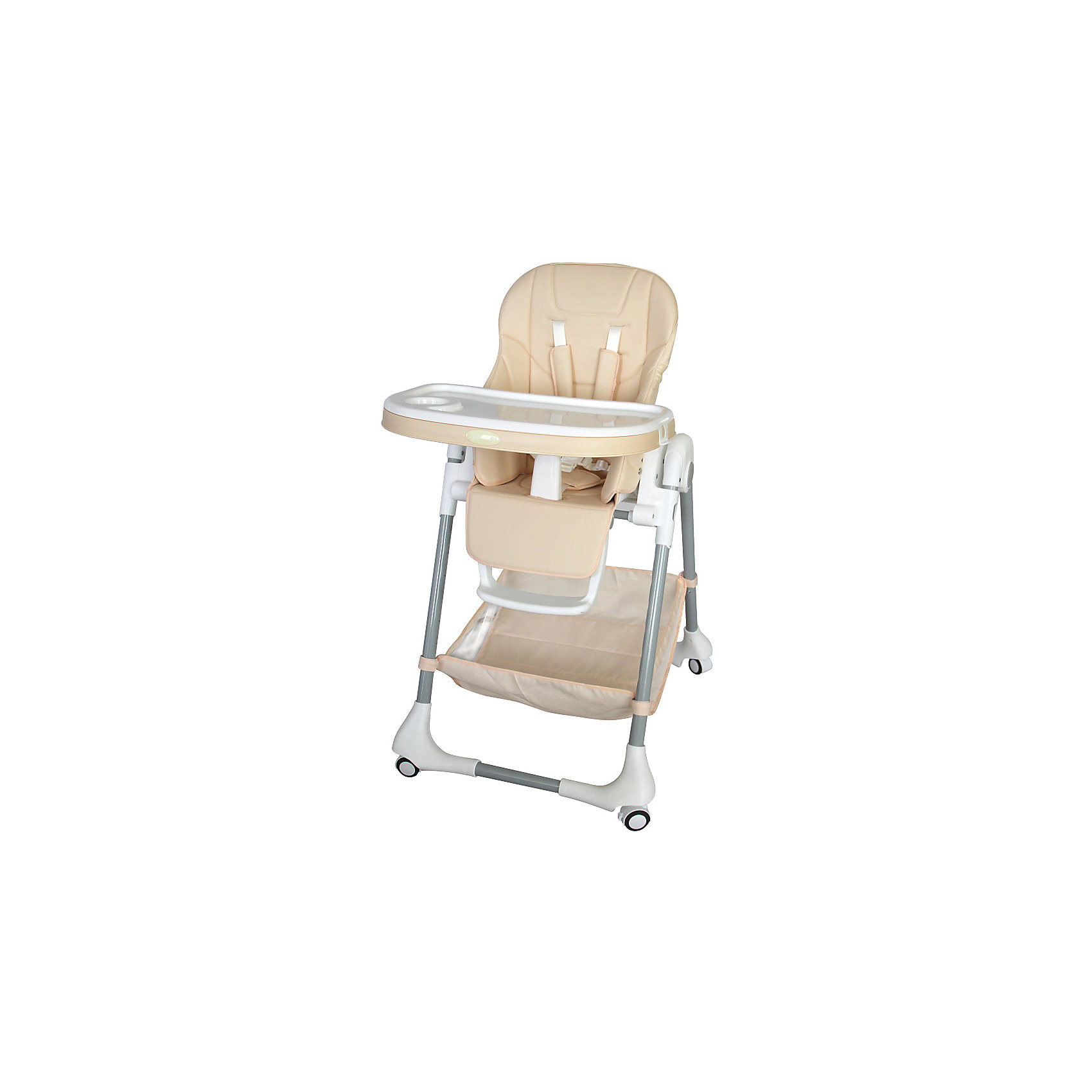 Стульчик для кормления, Aricare, Beige Стульчик для кормления, Aricare, BeigeСтульчики для кормления<br>Характеристики детского стульчика для кормления Aricare:<br><br>• регулируемая высота сиденья стульчика: 7 положений, высота от пола 27-64 см;<br>• регулируемый угол наклона спинки стульчика, 5 положений;<br>• регулируемая подножка, 3 положения;<br>• регулируемая глубина столешницы, 3 положения;<br>• столешница двойная, съемная;<br>• внутренние ремни безопасности – 5-ти точечные с плечевыми накладками;<br>• защита от соскальзывания;<br>• стульчик оснащен колесиками со стопорами, 4 шт.;<br>• обивка съемная, чистка влажной тряпкой;<br>• компактное складывание, устойчивость в сложенном виде;<br>• стульчик складывается вместе со столешницей;<br>• материал: пластик, кожзам, полиэстер.<br><br>Максимальный вес ребенка: до 25 кг<br>Высота стульчика: 84-105 см<br>Ширина по колесикам: 57х72 см<br>Размер столешницы: 63х30 см<br>Ширина сиденья: 27 см<br>Глубина сиденья: 23 см<br>Высота спинки: 47 см<br>Длина подножки: 15 см<br>Размер стульчика в сложенном виде: 84х30 см<br>Размер упаковки: 60х26,5х85,5 см<br>Вес: 10,4 кг<br><br>Сертификат международного образца SGS EN1888<br>Сертификат Таможенного Союза<br><br>Стульчик для кормления, Aricare, Beige можно купить в нашем интернет-магазине.<br><br>Ширина мм: 600<br>Глубина мм: 265<br>Высота мм: 855<br>Вес г: 10400<br>Возраст от месяцев: 6<br>Возраст до месяцев: 48<br>Пол: Унисекс<br>Возраст: Детский<br>SKU: 5485151