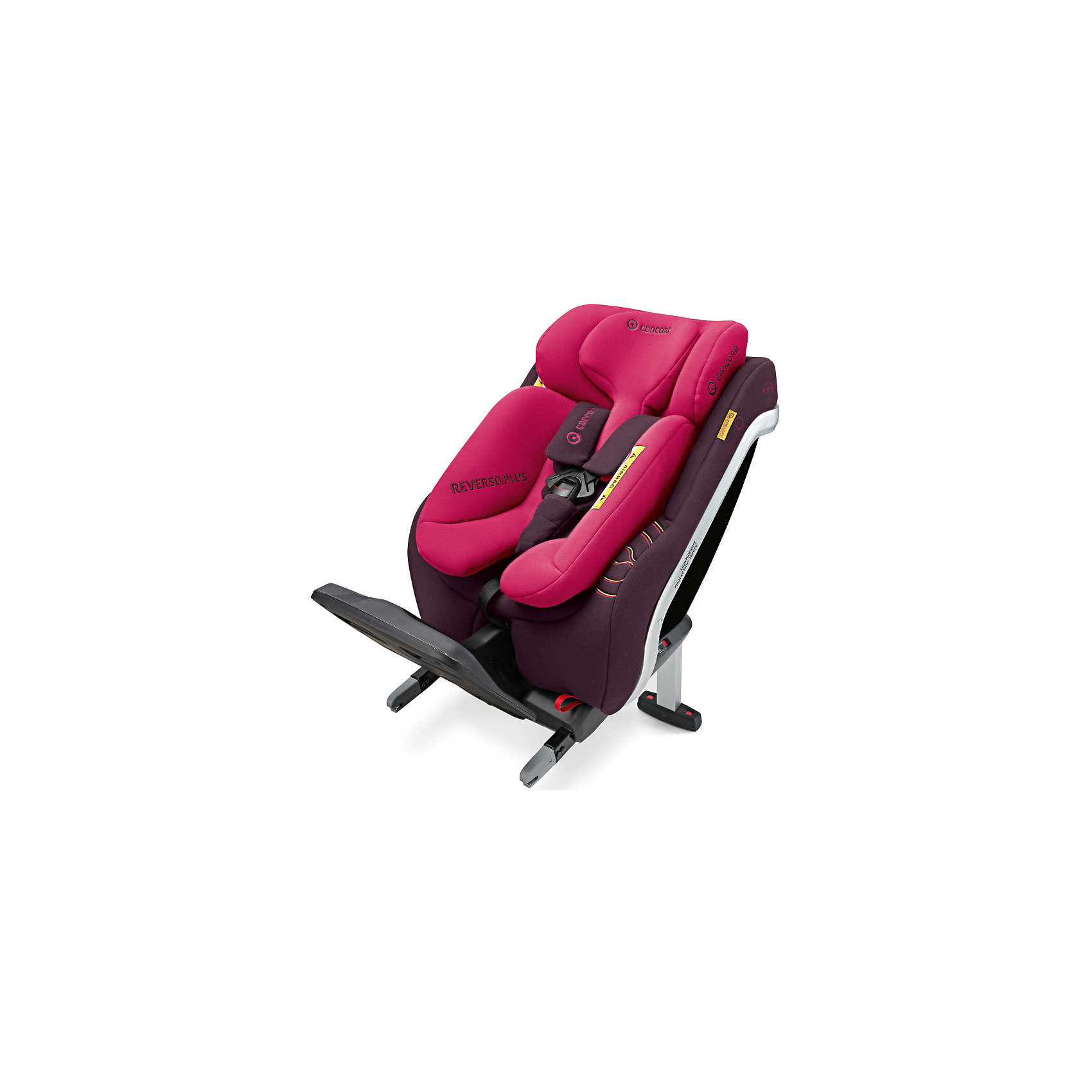 Автокресло Concord Reverso.Plus, 0-23 кг, Rose Pink Автокресло Concord Reverso.Plus, 0-23 кг, Rose PinkГруппа 0-1-2 (До 25 кг)<br>Характеристики автокресла Concord Reverso.Plus:<br><br>• возраст ребенка: от рождения до 4-х лет;<br>• вес ребенка: до 23 кг;<br>• рост ребенка: до 105 см;<br>• способ крепления: система ISOFIX + дополнительный упор в пол;<br>• способ установки: против хода движения;<br>• первое место по результатам немецких краш-тестов ADAC и шведского теста VTI (Plus Test);<br>• материал: алюминий, пластик, полиэстер;<br>• размер автокресла: 44х46х80 см;<br>• вес: 10,9 кг;<br>• размер упаковки: 43х86х45 см;<br>• вес в упаковке: 16 кг.<br><br>Особенности автокресла Reverso Plus: <br><br>• высота ножки-упора регулируется;<br>• регулируемый подголовник;<br>• регулируемый угол наклона спинки, рычаг регулировки находится в верхней части кресла за подголовником;<br>• наличие вентиляционных вставок на спинке кресла;<br>• система натяжения внутренних 5-ти точечных ремней;<br>• цветовые индикаторы red/green показывают правильность установки;<br>• прочная алюминиевая рама. <br><br>Автокресло Reverso.Plus, 0-23 кг, Concord, Rose Pink можно купить в нашем интернет-магазине.<br><br>Ширина мм: 430<br>Глубина мм: 860<br>Высота мм: 450<br>Вес г: 16000<br>Цвет: розовый<br>Возраст от месяцев: 0<br>Возраст до месяцев: 48<br>Пол: Женский<br>Возраст: Детский<br>SKU: 5485159