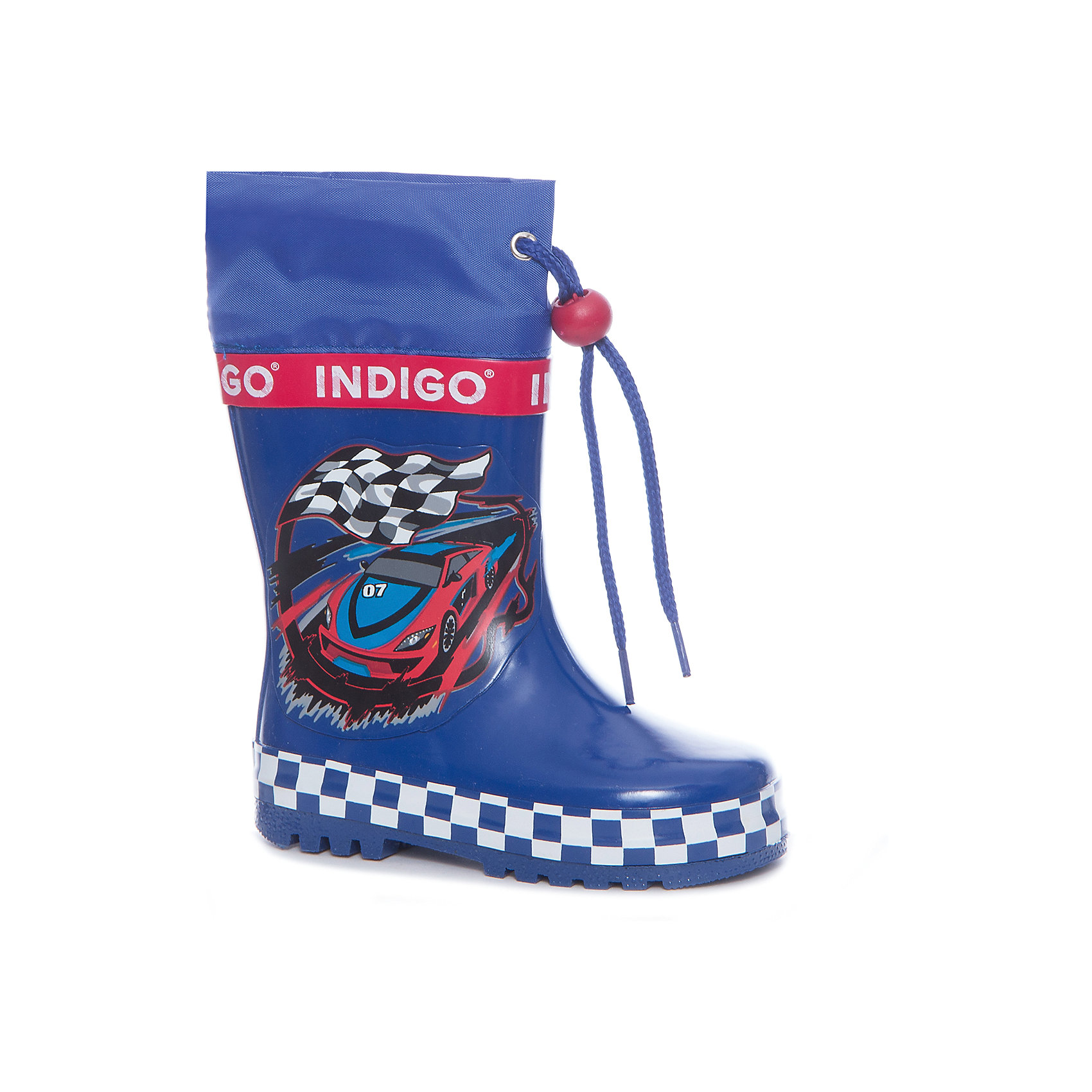 Резиновые сапоги для мальчика Indigo kids Резиновые сапоги для мальчика Indigo kidsРезиновые сапоги<br>Сапоги резиновые для мальчика Indigo kids<br>Состав:<br>Материал верха:Резина/Текстиль Материал подклада:Текстиль<br><br>Ширина мм: 237<br>Глубина мм: 180<br>Высота мм: 152<br>Вес г: 438<br>Цвет: синий<br>Возраст от месяцев: 48<br>Возраст до месяцев: 60<br>Пол: Мужской<br>Возраст: Детский<br>Размер: 26,28,22,23,24,25,27<br>SKU: 5489498