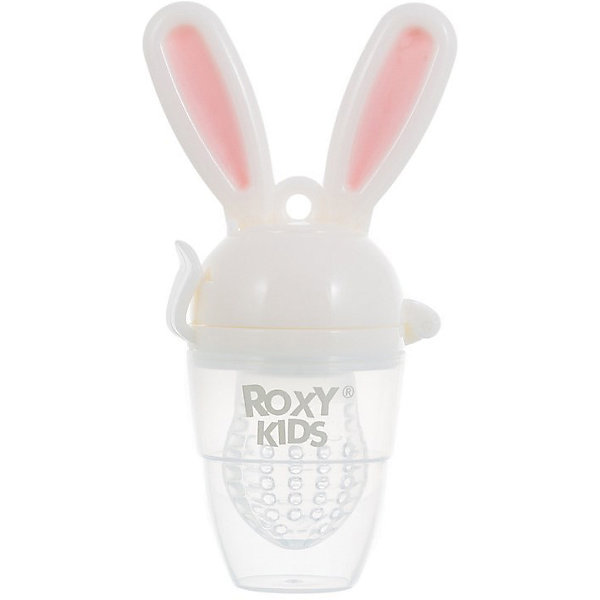Ниблер для прикорма малышей Bunny Twist, Roxy-Kids, розовый Ниблер для прикорма малышей Bunny Twist, Roxy-Kids, розовыйНиблеры<br>Характеристики:<br><br>• Предназначение: для введения прикорма<br>• Пол: для девочки<br>• Цвет: белый, розовый<br>• Материал: полипропилен, силикон<br>• Комплектация: ручка-держатель, сетка, защитный колпачок<br>• Эргономичные ручки в виде ушек зайца<br>• Съемная силиконовая сеточка<br>• Наличие поршня для проталкивания пищи<br>• Вес: 150 г<br>• Размеры (Д*Ш*В): 21*13*7 см<br>• Особенности ухода: разрешается стерилизация<br><br>Ниблер для прикорма малышей Bunny Twist, Roxy-Kids, розовый предназначен для введения первого прикорма малыша. Его конструкция продумана до мелочей: удобные эргономичные ручки в виде ушек зайца, силиконовая сеточка и колпачок, который защищает сеточку от загрязнений. В конструкции предусмотрен поршень, который позволяет проталкивать пищу. Корпус ниблера и колпачок изготовлены из безопасных материалов: полипропилена, который не имеет запаха и обладает прочностью к появлению сколов и царапин. Сеточка изготовлена из мягкого силикона, который не искажает вкус и запах пищи. Сеточка обладает повышенной прочностью и гигиеническими качествами. Она легко отмывается от остатков пищи.<br><br>Ниблер для прикорма малышей Bunny Twist, Roxy-Kids, розовый можно купить в нашем интернет-магазине.<br><br>Ширина мм: 210<br>Глубина мм: 130<br>Высота мм: 70<br>Вес г: 150<br>Возраст от месяцев: 4<br>Возраст до месяцев: 18<br>Пол: Женский<br>Возраст: Детский<br>SKU: 5489939