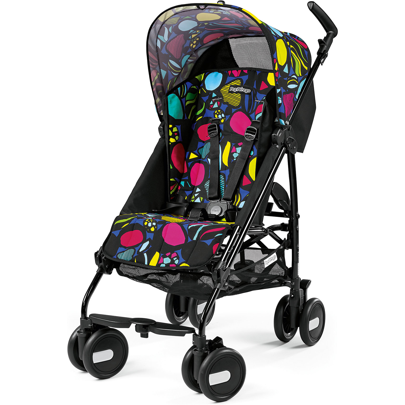 Коляска-трость Peg-Perego Pliko Mini с бампером, Manri Коляска-трость Peg-Perego Pliko Mini с бампером, ManriКоляски-трости<br>Коляска-трость Pliko Mini, Peg-Perego - компактная прогулочная коляска с небольшими габаритами, которая отвечает всем требованиям комфорта и безопасности малыша. Очень практична для использования в любой ситуации. Коляска оснащена удобным для ребенка сиденьем с мягкими 5- точечными ремнями безопасности. Дополнительно можно приобрести мягкий съемный бампер (отдельно бампер без коляски не продается!). Спинка легко раскладывается в 3 положениях вплоть до горизонтального. Опора для ножек регулируется, что обеспечивает<br>малышу правильную осанку. Большой капюшон со смотровым окном защитит от солнца и дождя. <br><br>Для родителей предусмотрены удобные ручки и вместительная корзина для принадлежностей малыша. Коляска оснащена 4 двойными колесами (передние - поворотные с возможностью фиксации, задние - с тормозом). Благодаря узкой колесной базе коляска без труда преодолевает<br>даже самые узкие проемы дверей, лифтов и турникетов. Легко и компактно складывается тростью, что позволяет использовать ее во время поездок и путешествий. Обивку можно снимать и стирать. Подходит для детей от 6 мес. до 3 лет.<br><br><br>Особенности:<br><br>- удобна для транспортировки и хранения;<br>- объемный капюшон от солнца и дождя;<br>- спинка сиденья регулируется 3 положениях;<br>- регулируемая подножка; <br>- корзина для вещей ребенка;<br>- передние поворотные колеса с возможностью фиксации;<br>- узкая колесная база;<br>- легко и компактно складывается тростью.<br><br><br>Дополнительная информация:<br><br>- Цвет: Manri.<br>- Материал: текстиль, металл, пластик.<br>- Диаметр колес: 14,6 см.<br>- Максимальная длина спального места: 87 см.<br>- Размер в разложенном виде: 84 х 50 х 101 см.<br>- Размер в сложенном виде: 34 х 32 х 94 см.<br>- Вес: 5,7 кг.<br><br>Коляску-трость Pliko Mini + бампер передний, Peg-Perego можно купить в нашем интернет-магазине.<br><br>Ширина мм: 470<br>Глубина мм: 290<br>Высота мм: 1025<br>Вес г: 8000<br>Возраст от месяцев: 0<br>Возраст до месяцев: 36<br>Пол: Унисекс<br>Возраст: Детский<br>SKU: 5489972