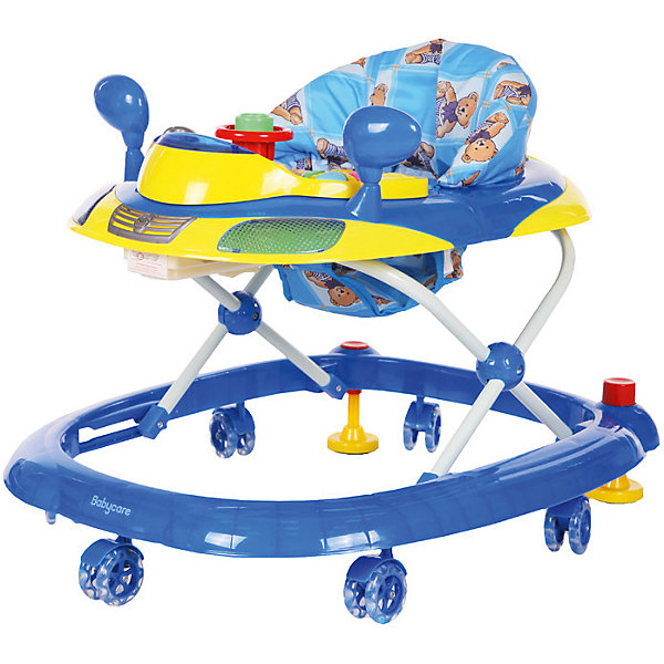 Ходунки Prix, Baby Care, синий Ходунки Prix, Baby Care, синийХодунки<br>Характеристики товара:<br><br>• возраст от 6 месяцев;<br>• допустимый вес эксплуатации: 12 кг<br>• материал: пластик;<br>• регулировка по высоте в 3 положениях;<br>• игровая панель со световыми эффектами;<br>• 8 силиконовых колес;<br>• размер ходунков 65х56х52 см;<br>• вес 2,8 кг;<br>• размер упаковки 66х57х14 см;<br>• вес упаковки 3,4 кг.<br><br>Ходунки Baby Care Prix учат малыша передвигаться самостоятельно и держать равновесие. Ходунки оборудованы сидением с мягкой обивкой. Высоту сидения можно отрегулировать по мере роста малыша. Спереди расположена игровая панель со световыми эффектами. В процессе игры у него развиваются мелкая моторика рук, цветовое и зрительное восприятие. Конструкция отличается хорошей устойчивостью. Колеса изготовлены из силикона и не повреждают напольное покрытие. <br><br>Ходунки Baby Care Prix можно приобрести в нашем интернет-магазине.<br><br>Ширина мм: 660<br>Глубина мм: 570<br>Высота мм: 140<br>Вес г: 3400<br>Возраст от месяцев: 7<br>Возраст до месяцев: 12<br>Пол: Унисекс<br>Возраст: Детский<br>SKU: 5493371
