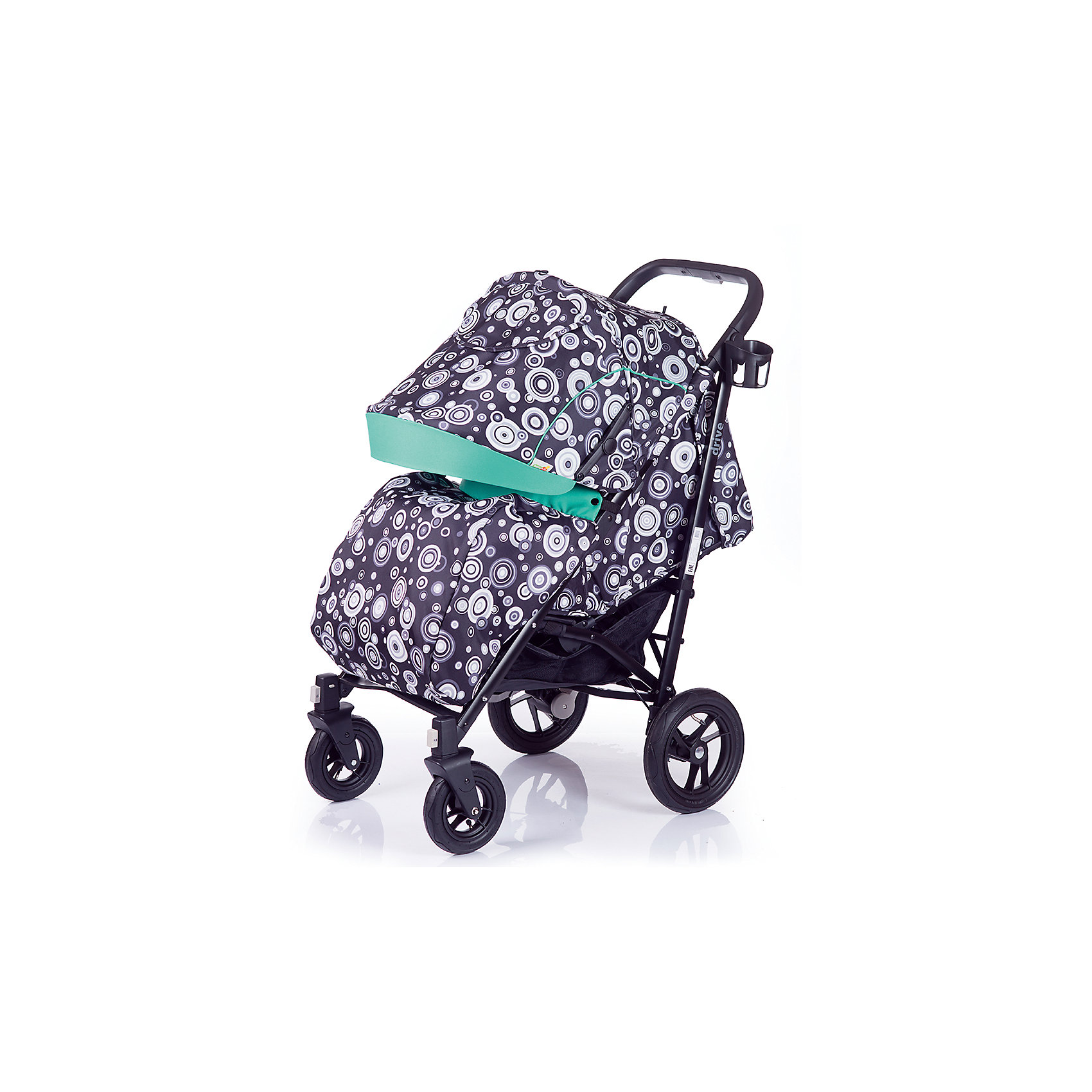 Прогулочная коляска BabyHit DRIVE, черно-зеленый Прогулочная коляска BabyHit DRIVE, черно-зеленыйПрогулочные коляски<br>Характеристики коляски<br><br>Прогулочный блок:<br><br>• спинка опускается почти до положения лежа, угол наклона 160 градусов;<br>• регулируемая подножка, 2 положения;<br>• съемный защитный бампер, мягкий паховый ограничитель;<br>• капюшон «батискаф», опускается почти до бампера;<br>• на капюшоне имеется сетчатое смотровое окошко под клапаном, карман для мелочей;<br>• материал: пластик, полиэстер;<br>• длина спального места: 80 см;<br>• ширина сиденья: 36 см;<br>• глубина сиденья: 24 см;<br>• высота спинки: 46 см.<br><br>Рама коляски:<br><br>• надувные колеса, разный диаметр на передней и задней оси;<br>• передние поворотные колеса с фиксацией;<br>• наличие амортизаторов;<br>• тип тормоза: ножной;<br>• тип складывания: трость, фиксатор от раскладывания, ручка для переноски коляски;<br>• коляска складывается вместе с прогулочным блоком;<br>• материал: алюминий, пластик, колеса – ПВХ;<br>• диаметр колес: 18 см, 25 см.<br><br>Размер коляски: 105х85х56 см<br>Размер коляски в разложенном виде: 110х36х38 см<br>Вес коляски: 10,5 кг<br>Размер упаковки: 94х30х21 см<br>Вес в упаковке: 12,6 кг<br><br>Дополнительная комплектация:<br><br>• чехол на ножки;<br>• дождевик;<br>• москитная сетка;<br>• корзина для покупок;<br>• насос;<br>• инструкция.<br><br>Прогулочную коляску DRIVE, Babyhit, черно-зеленую можно купить в нашем интернет-магазине.<br><br>Ширина мм: 300<br>Глубина мм: 210<br>Высота мм: 940<br>Вес г: 12600<br>Возраст от месяцев: 7<br>Возраст до месяцев: 36<br>Пол: Унисекс<br>Возраст: Детский<br>SKU: 5500287