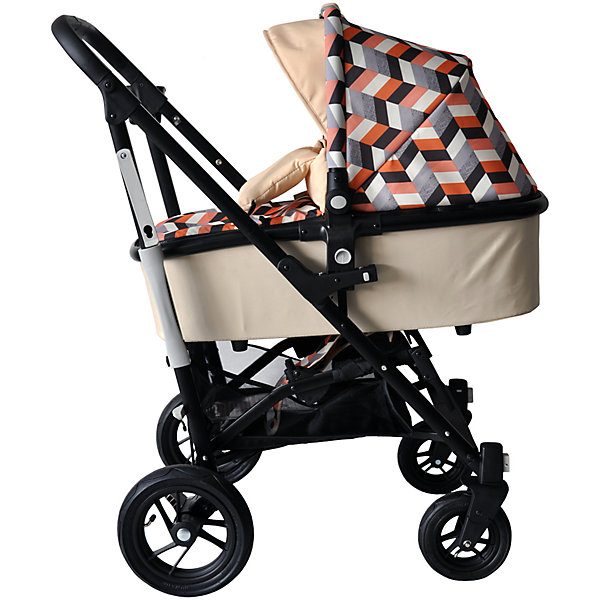 Коляска 2 в 1 BabyHit DRIVE 2, бежевый Коляска 2 в 1 BabyHit DRIVE 2, бежевыйКоляски 2 в 1<br>Характеристики коляски<br><br>Люлька:<br><br>• хлопковая обивка люльки;<br>• капор оснащен солнцезащитным козырьком;<br>• материал: хлопок, полиэстер, пластик;<br>• размер люльки: 75х34 см.<br><br>Прогулочный блок:<br><br>• спинка опускается почти до положения лежа, угол наклона 160 градусов;<br>• регулируемая подножка, 2 положения;<br>• съемный защитный бампер, мягкий паховый ограничитель;<br>• капюшон «батискаф», опускается почти до бампера;<br>• на капюшоне имеется сетчатое смотровое окошко под клапаном, карман для мелочей;<br>• материал: пластик, полиэстер;<br>• длина спального места: 85 см;<br>• ширина сиденья: 35 см.<br><br>Рама коляски:<br><br>• надувные колеса, разный диаметр на передней и задней оси;<br>• передние поворотные колеса с фиксацией;<br>• наличие амортизаторов;<br>• тип тормоза: ножной;<br>• тип складывания: трость, фиксатор от раскладывания, ручка для переноски коляски;<br>• коляска складывается вместе с прогулочным блоком;<br>• материал: алюминий, пластик, колеса – ПВХ;<br>• диаметр колес: 18 см, 25 см.<br><br>Размер коляски: 95x61x105 см<br>Размер коляски в сложенном виде: 97х46х25,5 см<br>Вес коляски с люлькой: 13,5 кг<br>Вес коляски с прогулочным блоком: 11 кг<br>Вес в упаковке: 16,6 кг<br><br>Дополнительная комплектация:<br><br>• накидка на люльку;<br>• чехол на ножки;<br>• подстаканник;<br>• дождевик;<br>• москитная сетка;<br>• корзина для покупок;<br>• насос;<br>• инструкция.<br><br>Коляску 2 в 1 DRIVE 2, Babyhit, цвет бежевый можно купить в нашем интернет-магазине<br><br>Ширина мм: 460<br>Глубина мм: 255<br>Высота мм: 970<br>Вес г: 16600<br>Возраст от месяцев: 0<br>Возраст до месяцев: 36<br>Пол: Унисекс<br>Возраст: Детский<br>SKU: 5500291