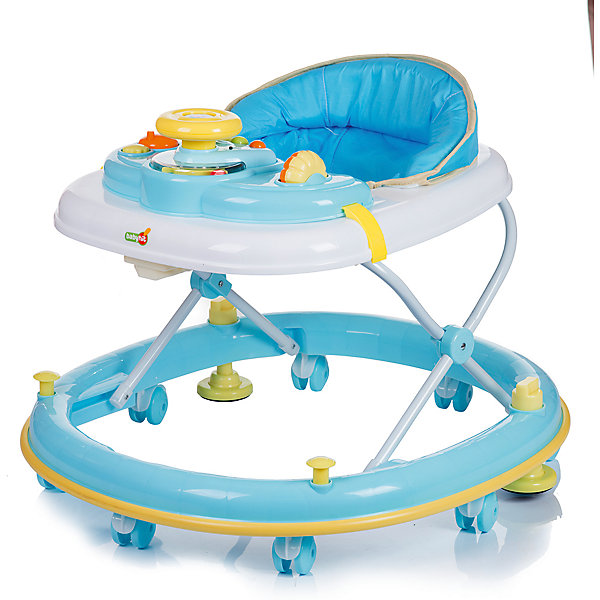Ходунки CLEVER, Babyhit, голубой Ходунки CLEVER, Babyhit, голубойХодунки<br>Характеристики:<br><br>• закругленная база с мягкой окантовкой;<br>• защита от появления царапин на мебели и стенах;<br>• регулируется высота ходунков, 3 положения;<br>• игровая панель с развивающими игрушками;<br>• световое и звуковое сопровождение;<br>• наличие сдвоенных колесиков со стопорами;<br>• съемный чехол сиденья для ухода и очистки;<br>• компактное складывание;<br>• размер упаковки: 71,5х11х66,5 см;<br>• вес: 4,8 кг.<br><br>Продуманная до мелочей конструкция ходунков предоставляет ребенку свободу перемещений в пространстве на этапе его роста и развития. Малыш находится в ходунках в сиденье-коконе, с высокой спинкой в мягкой обивке. Игровая панель для игры и развития ребенка имеет звуковой модуль и подвижные элементы. Основание ходунков имеет прорезиненную накладку по всему диаметру, которая предотвратит мелкие царапины на мебели во время путешествий ребенка в ходунках в помещении. <br><br>Ходунки CLEVER, Babyhit, цвет голубой можно купить в нашем интернет-магазине.<br><br>Ширина мм: 715<br>Глубина мм: 110<br>Высота мм: 665<br>Вес г: 4800<br>Возраст от месяцев: 6<br>Возраст до месяцев: 18<br>Пол: Унисекс<br>Возраст: Детский<br>SKU: 5500343