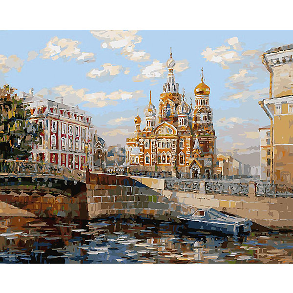 Живопись на холсте Вид со стороны Мойки на Спас-на-крови, 40*50 см Живопись на холсте Вид со стороны Мойки на Спас-на-крови, 40*50 смРаскраски по номерам<br>Живопись на холсте Вид со стороны Мойки на Спас-на-крови, 40*50 см<br><br>Характеристики:<br><br>• Вес: 850<br>• Размер: 40х50<br>• Краски: акриловые, быстросохнущие<br>• Количество цветов: 35<br>• В наборе: холст на подрамнике, настенное крепление, контрольный лист с рисунком, 35 красок, 3 кисти<br><br>Данный набор позволит любому человеку ощутить себя профессиональным художником. В комплект входит холст с нанесенным на него рисунком по номерам, акриловые краски на водной основе, специальный контрольный лист, предотвращающий ошибки и 3 удобные кисти разных размеров. <br><br>Рисовать на холсте очень удобно, а благодаря номерам на картине и баночках с краской - это совсем просто. Цвета ложатся ровным слоем, перекрывая нанесенный рисунок. Если вы боитесь, что где-то ошиблись – приложите контрольный лист, который полностью повторяет схему. Акриловые краски совершенно безопасны и не имеют запаха. А благодаря настенному креплению вы сможете повесить готовую работу.<br><br>Живопись на холсте Вид со стороны Мойки на Спас-на-крови, 40*50 см можно купить в нашем интернет-магазине.<br><br>Ширина мм: 510<br>Глубина мм: 410<br>Высота мм: 250<br>Вес г: 850<br>Возраст от месяцев: 72<br>Возраст до месяцев: 2147483647<br>Пол: Унисекс<br>Возраст: Детский<br>SKU: 5500390