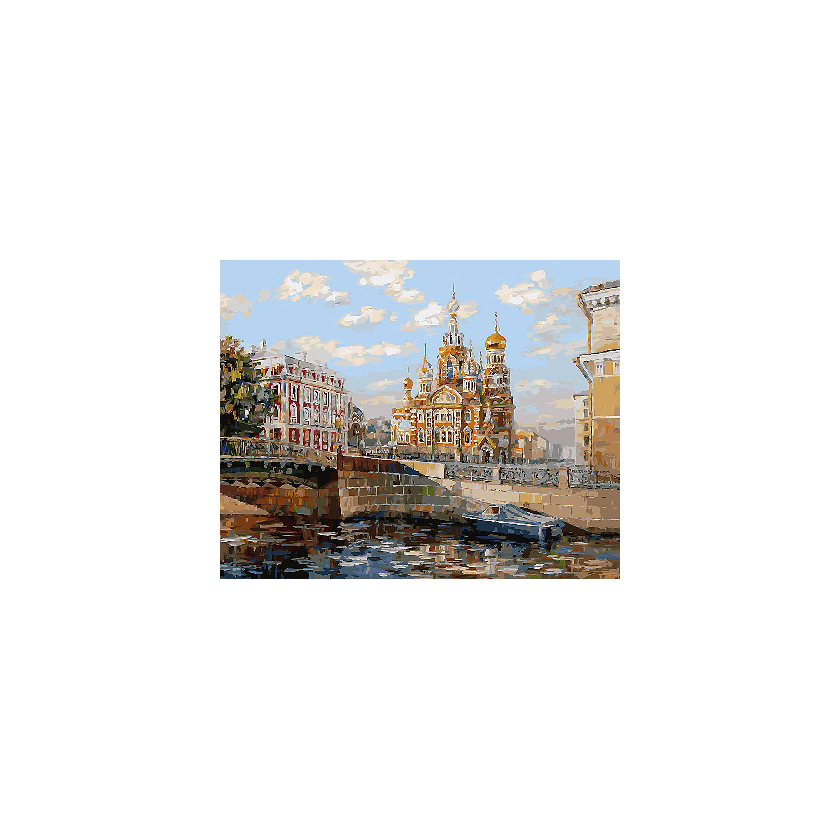 Живопись на холсте Вид со стороны Мойки на Спас-на-крови, 40*50 см Живопись на холсте Вид со стороны Мойки на Спас-на-крови, 40*50 смРисование<br>Живопись на холсте Вид со стороны Мойки на Спас-на-крови, 40*50 см<br><br>Характеристики:<br><br>• Вес: 850<br>• Размер: 40х50<br>• Краски: акриловые, быстросохнущие<br>• Количество цветов: 35<br>• В наборе: холст на подрамнике, настенное крепление, контрольный лист с рисунком, 35 красок, 3 кисти<br><br>Данный набор позволит любому человеку ощутить себя профессиональным художником. В комплект входит холст с нанесенным на него рисунком по номерам, акриловые краски на водной основе, специальный контрольный лист, предотвращающий ошибки и 3 удобные кисти разных размеров. <br><br>Рисовать на холсте очень удобно, а благодаря номерам на картине и баночках с краской - это совсем просто. Цвета ложатся ровным слоем, перекрывая нанесенный рисунок. Если вы боитесь, что где-то ошиблись – приложите контрольный лист, который полностью повторяет схему. Акриловые краски совершенно безопасны и не имеют запаха. А благодаря настенному креплению вы сможете повесить готовую работу.<br><br>Живопись на холсте Вид со стороны Мойки на Спас-на-крови, 40*50 см можно купить в нашем интернет-магазине.<br><br>Ширина мм: 510<br>Глубина мм: 410<br>Высота мм: 250<br>Вес г: 850<br>Возраст от месяцев: 72<br>Возраст до месяцев: 2147483647<br>Пол: Унисекс<br>Возраст: Детский<br>SKU: 5500390