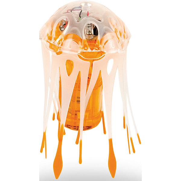 Микро-робот Aqua Bot Медуза, желтый, Hexbug Микро-робот Aqua Bot Медуза, желтый, HexbugИнтерактивные игрушки для малышей<br>Микро-робот Aqua Bot Медуза, желтый, Hexbug (Хексбаг)<br><br>Характеристики:<br><br>• плавает в любом направлении<br>• автоматическое отключение вне воды<br>• световые эффекты<br>• гибкие щупальца<br>• цвет: желтый<br>• размер: 4х4х6 см<br>• батарейки: AG13 - 3 шт. (входят в комплект)<br>• материал: пластик, металл<br>• размер упаковки: 12,5х7х17 см<br>• вес: 70 грамм<br><br>Aqua Bot Медуза - настоящая находка для любителей микророботов. При попадании в воду он начинает плавать, кружиться и двигаться, словно настоящая медуза. Щупальца микроробота гибкие. Для экономии энергии Медуза автоматически отключается вне воды или через несколько минут работы. Чтобы робот снова начал двигаться, достаточно немного всколыхнуть воду или постучать по стенке аквариума. Робот оснащен световыми эффектами, которые никого не оставят равнодушным!<br><br>Микро-робота Aqua Bot Медуза, желтый, Hexbug (Хексбаг) вы можете купить в нашем интернет-магазине.<br><br>Ширина мм: 170<br>Глубина мм: 60<br>Высота мм: 120<br>Вес г: 74<br>Возраст от месяцев: 36<br>Возраст до месяцев: 2147483647<br>Пол: Унисекс<br>Возраст: Детский<br>SKU: 5507184