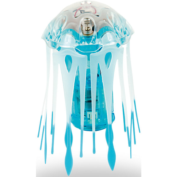 Микро-робот Aqua Bot Медуза, синий, Hexbug Микро-робот Aqua Bot Медуза, синий, HexbugИнтерактивные игрушки для малышей<br>Микро-робот Aqua Bot Медуза, синий, Hexbug (Хексбаг)<br><br>Характеристики:<br><br>• плавает в любом направлении<br>• автоматическое отключение вне воды<br>• световые эффекты<br>• гибкие щупальца<br>• цвет: синий<br>• размер: 4х4х6 см<br>• батарейки: AG13 - 3 шт. (входят в комплект)<br>• материал: пластик, металл<br>• размер упаковки: 12,5х7х17 см<br>• вес: 70 грамм<br><br>Aqua Bot Медуза - настоящая находка для любителей микророботов. При попадании в воду он начинает плавать, кружиться и двигаться, словно настоящая медуза. Щупальца микроробота гибкие. Для экономии энергии Медуза автоматически отключается вне воды или через несколько минут работы. Чтобы робот снова начал двигаться, достаточно немного всколыхнуть воду или постучать по стенке аквариума. Робот оснащен световыми эффектами, которые никого не оставят равнодушным!<br><br>Микро-робота Aqua Bot Медуза, синий, Hexbug (Хексбаг) вы можете купить в нашем интернет-магазине.<br><br>Ширина мм: 170<br>Глубина мм: 60<br>Высота мм: 120<br>Вес г: 74<br>Возраст от месяцев: 36<br>Возраст до месяцев: 2147483647<br>Пол: Унисекс<br>Возраст: Детский<br>SKU: 5507186
