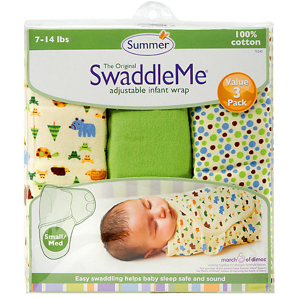 Конверт на липучке Swaddleme, размер S/M, 3шт., Summer Infant, зеленый/лесные зверята/точки
Конверт на липучке Swaddleme, размер S/M, 3шт., Summer Infant, зеленый/лесные зверята/точки