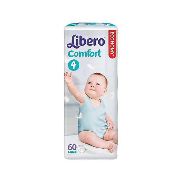 Подгузники Comfort, Mega Maxi 7-14 кг (4), 60 шт., Libero Подгузники Comfort, Mega Maxi 7-14 кг (4), 60 шт., LiberoПодгузники классические<br><br><br>Ширина мм: 127<br>Глубина мм: 147<br>Высота мм: 240<br>Вес г: 1000<br>Возраст от месяцев: -2147483648<br>Возраст до месяцев: 2147483647<br>Пол: Унисекс<br>Возраст: Детский<br>SKU: 5512941