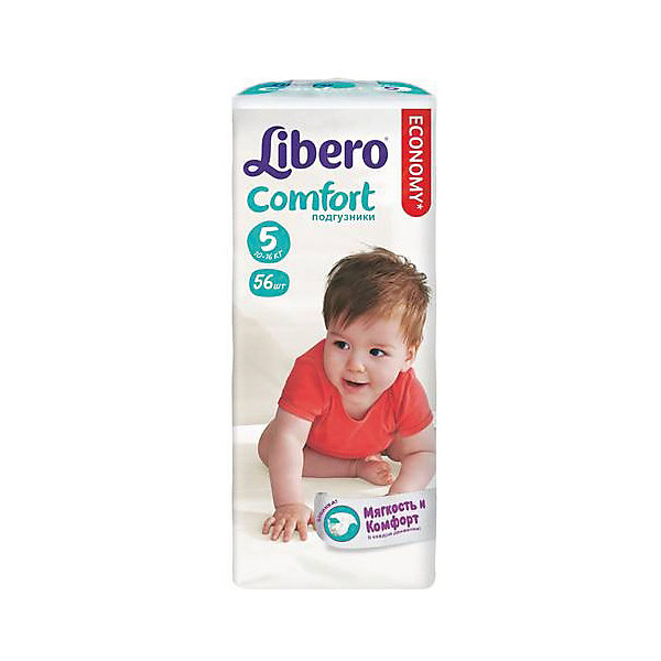 Подгузники Comfort, Mega Maxi Plus 10-16 кг (5), 56 шт., Libero Подгузники Comfort, Mega Maxi Plus 10-16 кг (5), 56 шт., LiberoПодгузники классические<br><br><br>Ширина мм: 127<br>Глубина мм: 147<br>Высота мм: 240<br>Вес г: 1000<br>Возраст от месяцев: -2147483648<br>Возраст до месяцев: 2147483647<br>Пол: Унисекс<br>Возраст: Детский<br>SKU: 5512942