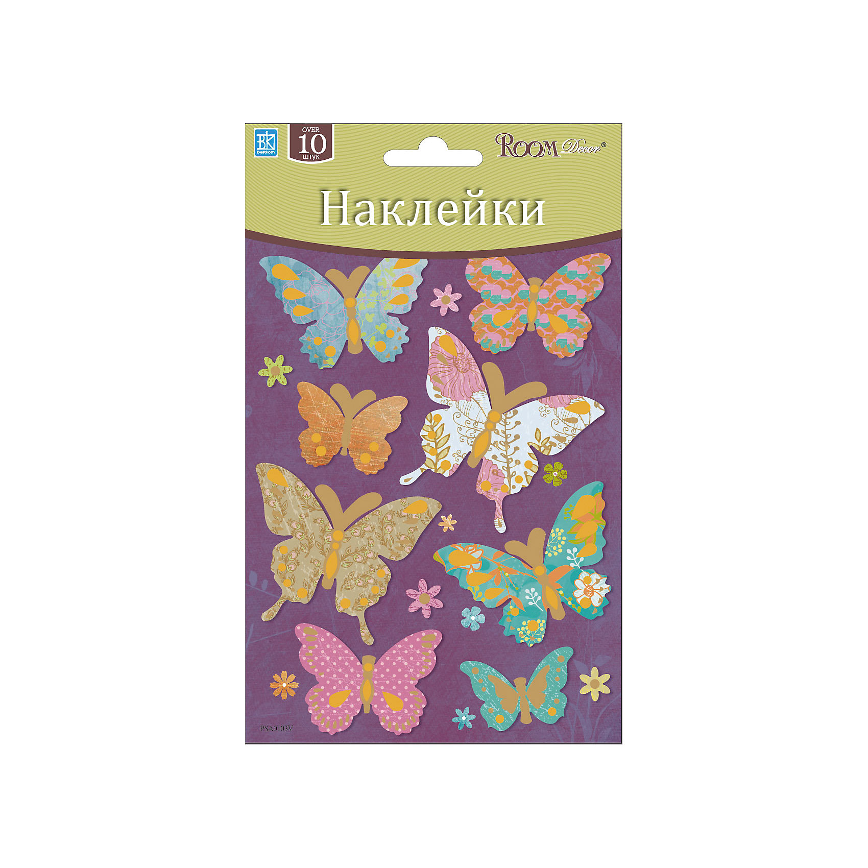 Наклейка Бабочки мини PSA 0103, Room Decor, цветные Наклейка Бабочки мини PSA 0103, Room Decor, цветныеПредметы интерьера<br>Характеристики:<br><br>• Предназначение: декор комнаты, создание творческой зоны в детской комнате<br>• Серия: Насекомые<br>• Тематика наклеек: бабочки<br>• Материал: картон, ПВХ<br>• Комплектация: 8 бабочек и 4 цветочка<br>• Форма: 3d<br>• Клейкая поверхность крепится на окрашенные стены, обои, двери, деревянные панели, стекло<br>• Не повреждают поверхность<br>• Устойчивы к выцветанию и истиранию<br>• Размеры (Д*Ш*В): 12,5*7*17 см<br>• Вес: 20 г<br>• Упаковка: блистер<br><br>Все наклейки выполнены из безопасного и нетоксичного материала – ПВХ. Прочная клеевая основа обеспечивает надежное прикрепление практически к любому виду горизонтальной или вертикальной поверхности, при этом не деформируя и не повреждая ее. Наклейки обладают влагоустойчивыми свойствами, поэтому они хорошо переносят влажную уборку. <br><br>Наклейку Бабочки мини PSA 0103, Room Decor, цветные можно купить в нашем интернет-магазине.<br><br>Ширина мм: 125<br>Глубина мм: 70<br>Высота мм: 170<br>Вес г: 20<br>Возраст от месяцев: 36<br>Возраст до месяцев: 168<br>Пол: Унисекс<br>Возраст: Детский<br>SKU: 5512958