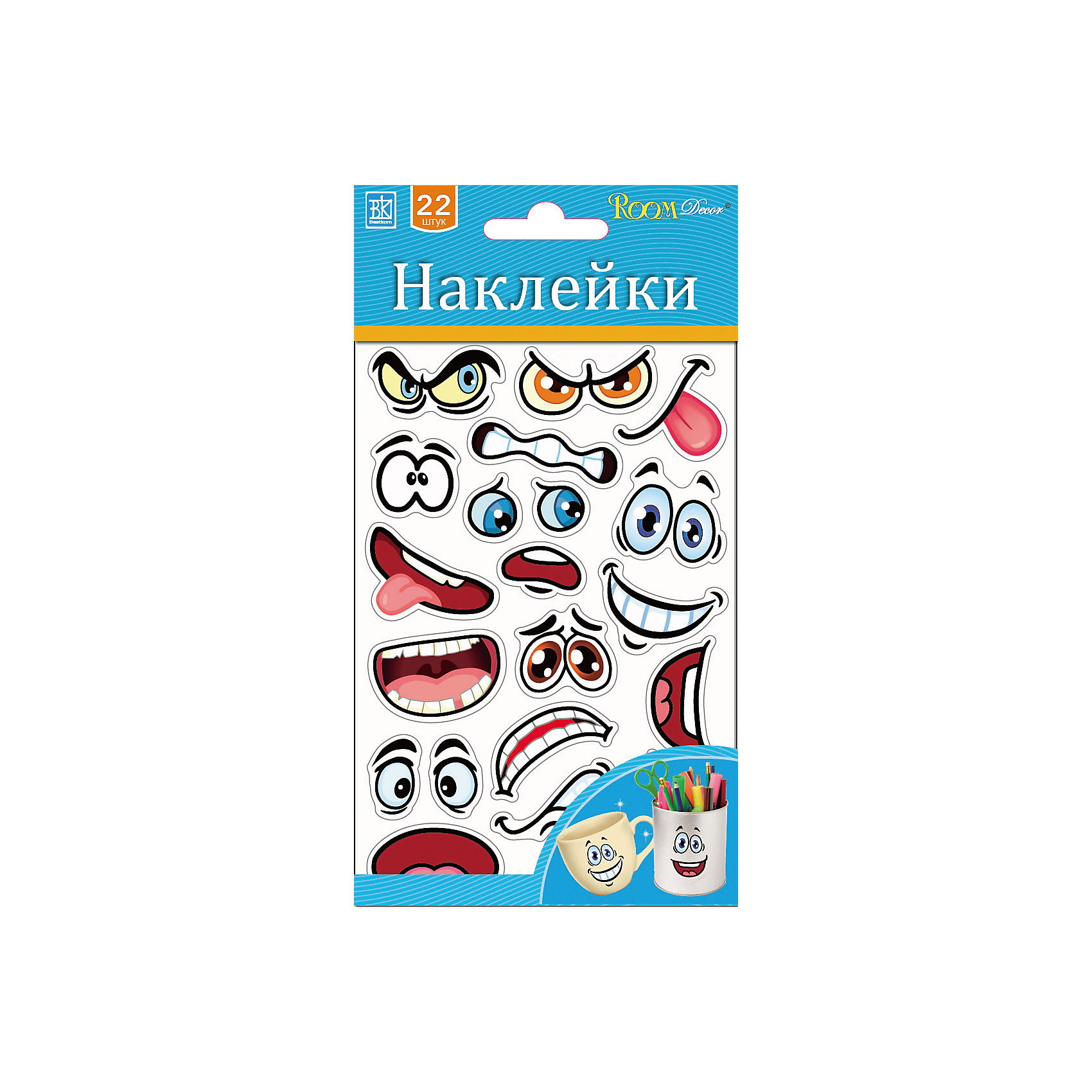 Набор наклеек Глазки - мини LCCLA 19002, Room Decor от myToys Набор наклеек Глазки - мини LCCLA 19002, Room Decor от myToys