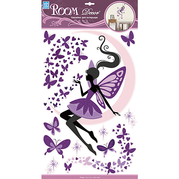 Наклейка Фея на луне RCA 9371, Room Decor от myToys Наклейка Фея на луне RCA 9371, Room Decor от myToys