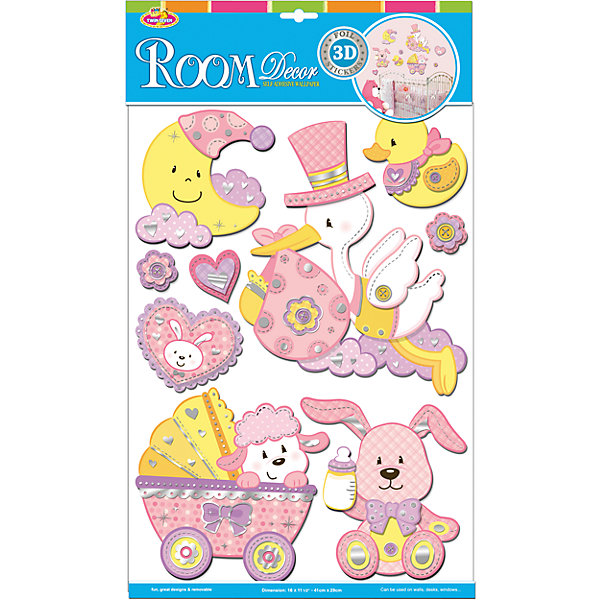 Наклейка Бэби №2 CBA3522, Room Decor от myToys Наклейка Бэби №2 CBA3522, Room Decor от myToys