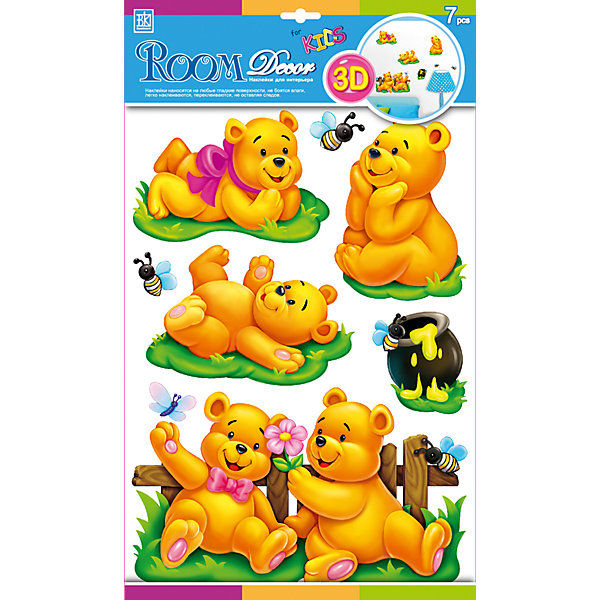 Наклейка Медвежата POA1001, Room Decor от myToys Наклейка Медвежата POA1001, Room Decor от myToys