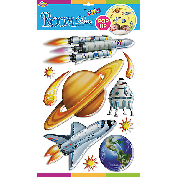 Наклейка Космос POA1071, Room Decor от myToys Наклейка Космос POA1071, Room Decor от myToys