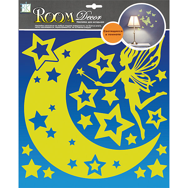 Наклейка Ночная фея RDA8303, Room Decor от myToys Наклейка Ночная фея RDA8303, Room Decor от myToys