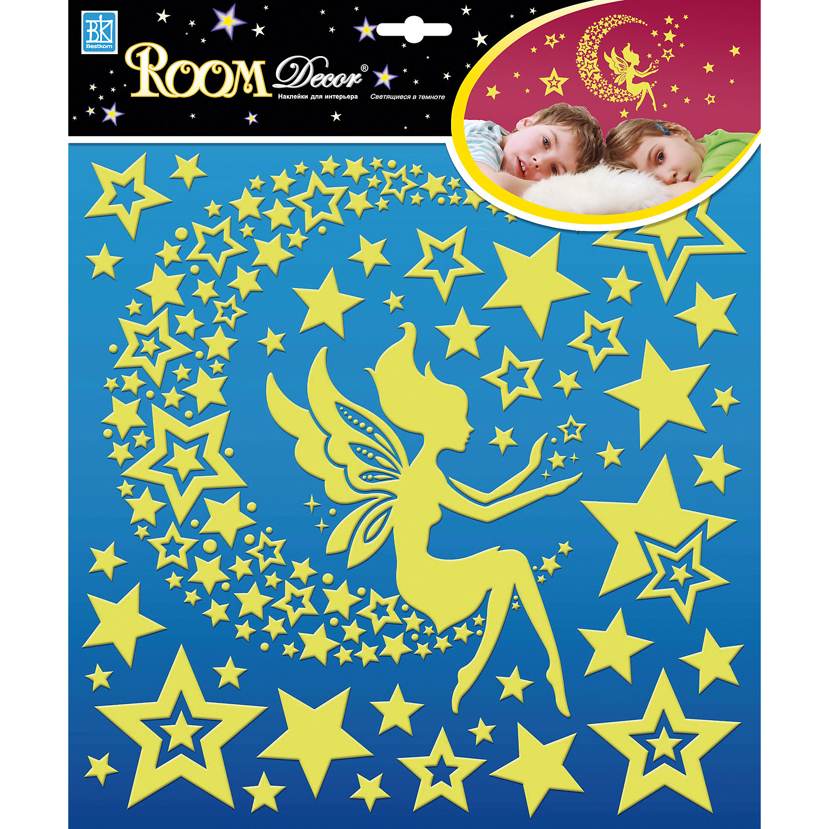 Наклейка Звездная фея REA2001, Room Decor от myToys Наклейка Звездная фея REA2001, Room Decor от myToys