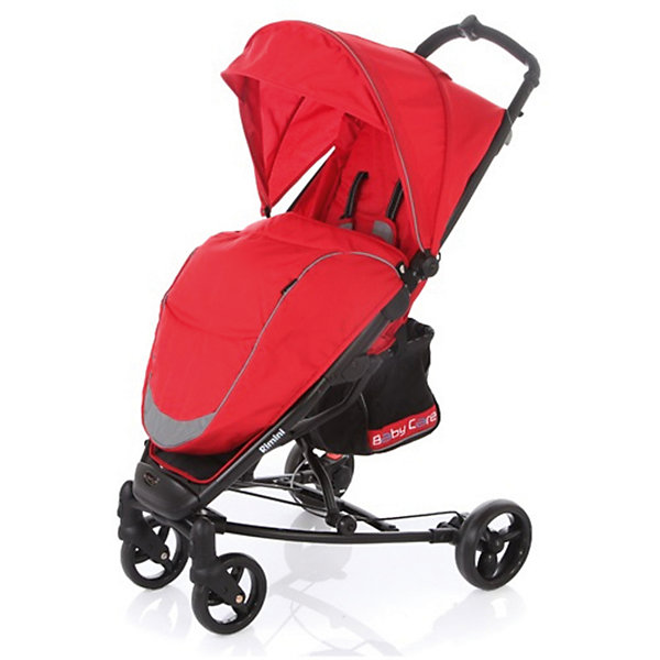 Прогулочная коляска Baby Care Rimini, красный Прогулочная коляска Baby Care Rimini, красныйНедорогие коляски<br>Характеристики коляски:<br><br>• регулируется наклон спинки почти до горизонтального положения;<br>• регулируется подножка;<br>• 5-ти точечные ремни безопасности удерживают ребенка;<br>• имеется бампер с мягкой обивкой;<br>• капюшон оснащен смотровым окошком, имеется солнцезащитный козырек;<br>• чехол на ножки защищает от ветра и непогоды;<br>• передние плавающие колеса с фиксацией;<br>• ножной барабанный тормоз на тросике;<br>• тип складывания: книжка;<br>• предусмотрена защита от случайного раскладывания;<br>• материал рамы: алюминий.<br><br>Размер коляски: 51х82х102 см<br>Размер в сложенном виде: 32х75х44 см<br>Длина спального места: 73 см<br>Ширина сиденья: 30 см<br>Диаметр колес: 15 см, 17 см<br>Ширина колесной базы: 59 см<br>Размер корзины: 20х20х25 см<br>Вес коляски: 8,4 кг<br>Размер упаковки: 76х35х23 см<br>Вес в упаковке: 9,4 кг<br><br>Прогулочную коляску Rimini, Baby Care, цвет красный можно купить в нашем интернет-магазине.<br><br>Ширина мм: 760<br>Глубина мм: 230<br>Высота мм: 350<br>Вес г: 9400<br>Возраст от месяцев: 6<br>Возраст до месяцев: 48<br>Пол: Унисекс<br>Возраст: Детский<br>SKU: 5513641
