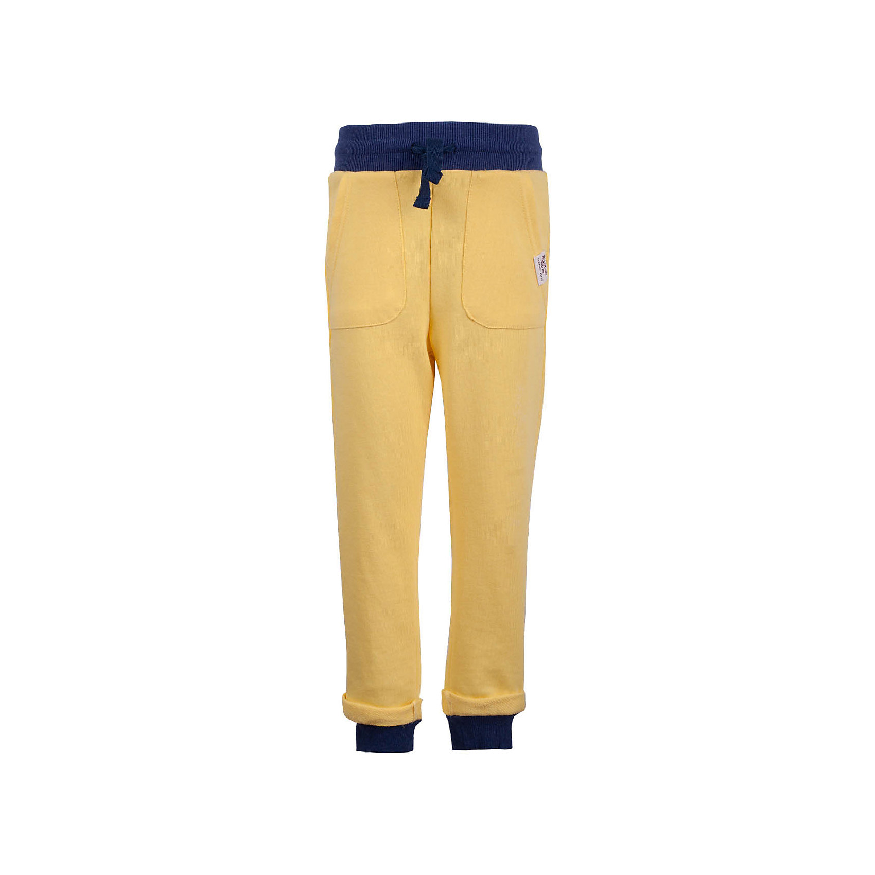 Брюки BUTTON BLUE Брюки BUTTON BLUEБрюки<br>Брюки BUTTON BLUE<br>Трикотажные брюки из футера - основа детского гардероба. Уникальность этой модели в разнообразии применения. И для отдыха, и для активного времяпрепровождения, трикотажные детские брюки - образец удобства и свободы движений. Мягкость, высокая износостойкость, хорошее качество - и дома, и в лагере, и на спортивной площадке эти брюки обеспечат комфорт. Купить недорого детские брюки от Button Blue, значит сделать каждый летний день ребенка радостным и беззаботным!<br>Состав:<br>60% хлопок 40% полиэстер<br><br>Ширина мм: 215<br>Глубина мм: 88<br>Высота мм: 191<br>Вес г: 336<br>Цвет: желтый<br>Возраст от месяцев: 144<br>Возраст до месяцев: 156<br>Пол: Унисекс<br>Возраст: Детский<br>Размер: 158,98,104,110,116,122,128,134,140,146,152<br>SKU: 5523914