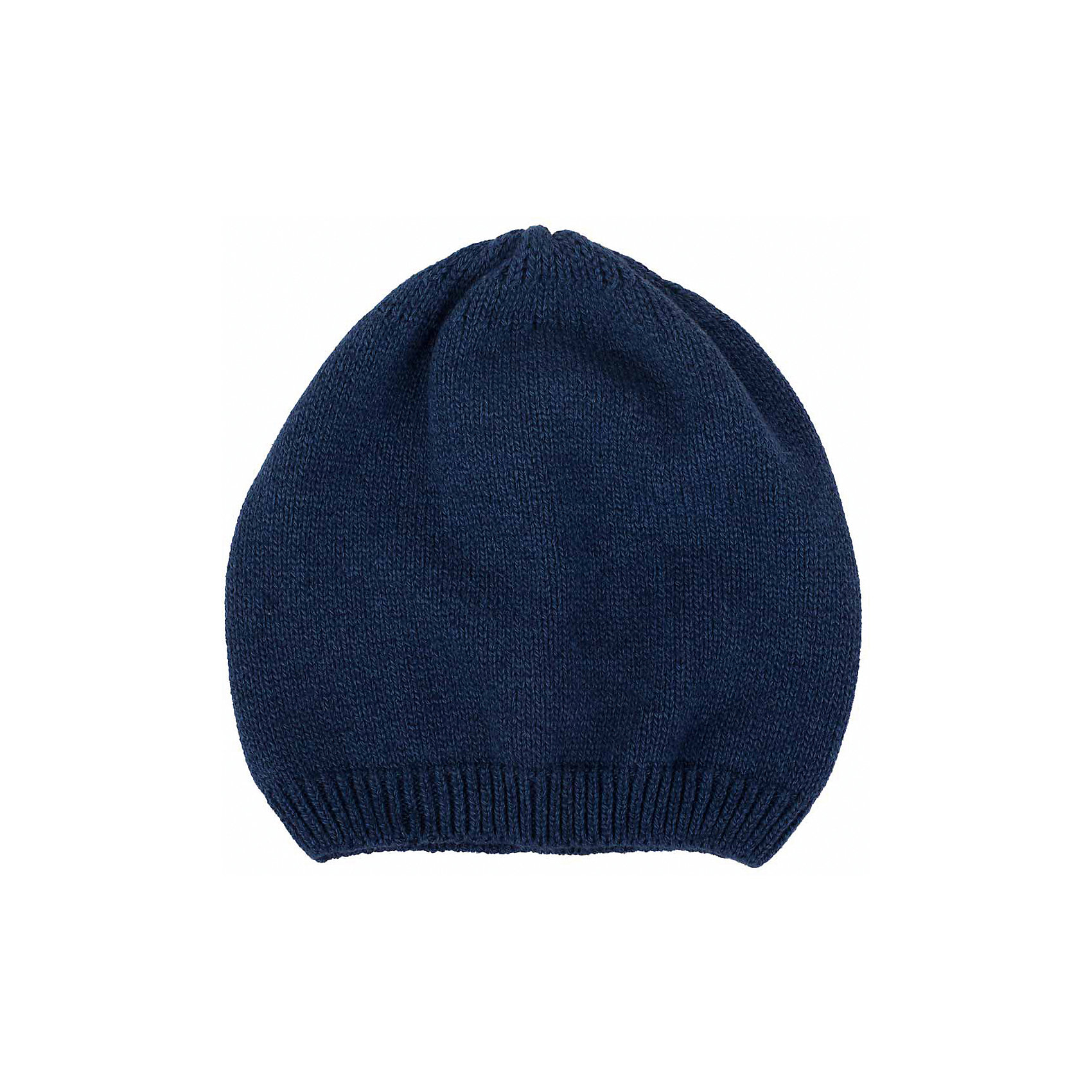 Шапка BUTTON BLUE Шапка BUTTON BLUEГоловные уборы<br>Шапка BUTTON BLUE<br>Вязаные шапки - важный атрибут повседневного гардероба! Они отлично согревают, а также украшают и завершают весенний комплект. У них один недостаток: они часто теряются. Шапки забывают в парке, в школе, в детском саду, поэтому их в гардеробе должно быть много, а значит, шапки надо покупать по доступной цене. Купить недорого шапку для девочки от Button Blue, значит, позаботиться о здоровье, красоте и комфорте ребенка.<br>Состав:<br>100% хлопок<br><br>Ширина мм: 89<br>Глубина мм: 117<br>Высота мм: 44<br>Вес г: 155<br>Цвет: синий<br>Возраст от месяцев: 96<br>Возраст до месяцев: 108<br>Пол: Унисекс<br>Возраст: Детский<br>Размер: 56,50,52,54<br>SKU: 5523958
