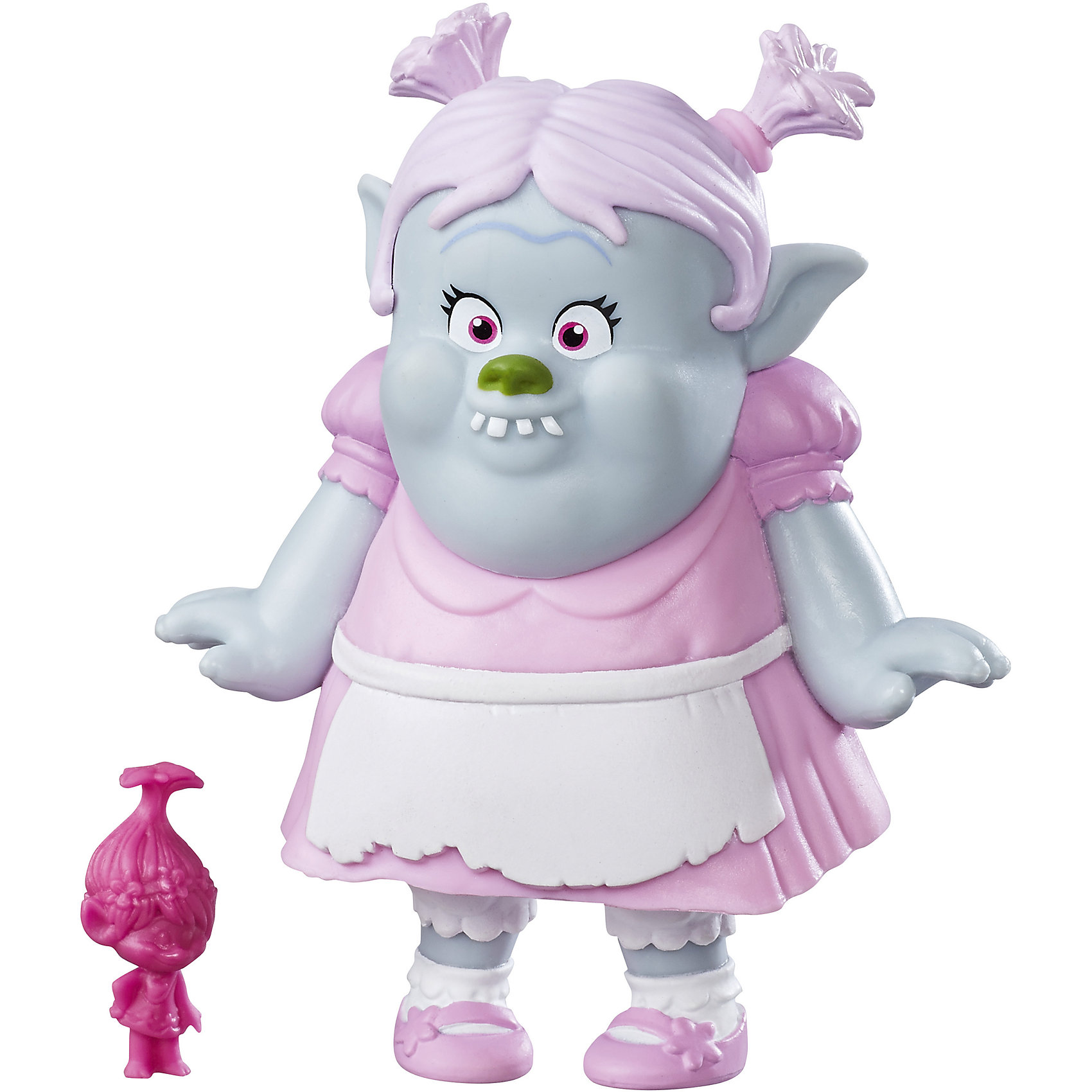 Коллекционная фигурка Тролли - Бриджет, Hasbro Коллекционная фигурка Тролли - Бриджет, HasbroЛюбимые герои<br>Характеристики товара:<br><br>• возраст от 4 лет<br>• материал: пластик<br>• в комплекте: фигурка Бриджет, мини-фигурка, аксессуар<br>• размер упаковки 15х11,4х4 см<br>• вес упаковки 40 г.<br>• упаковка: коробка блистерного типа<br>• страна бренда: США<br>• страна производитель: Китай<br><br>Коллекционная фигурка Тролли Бриджет Hasbro создана по мотивам известного мультфильма «Тролли». Персонажи мультфильма — улыбчивые и добрые маленькие тролли. Бриджет готовит для малышей троллей, а также занимается подготовкой различных мероприятий. С фигуркой ребенок может придумывать разнообразные сюжеты для игры или воспроизводить сценки из мультфильма.<br><br>Коллекционную фигурку Тролли Бриджет Hasbro можно приобрести в нашем-интернет-магазине.<br><br>Ширина мм: 150<br>Глубина мм: 114<br>Высота мм: 40<br>Вес г: 40<br>Возраст от месяцев: 48<br>Возраст до месяцев: 96<br>Пол: Унисекс<br>Возраст: Детский<br>SKU: 5525759