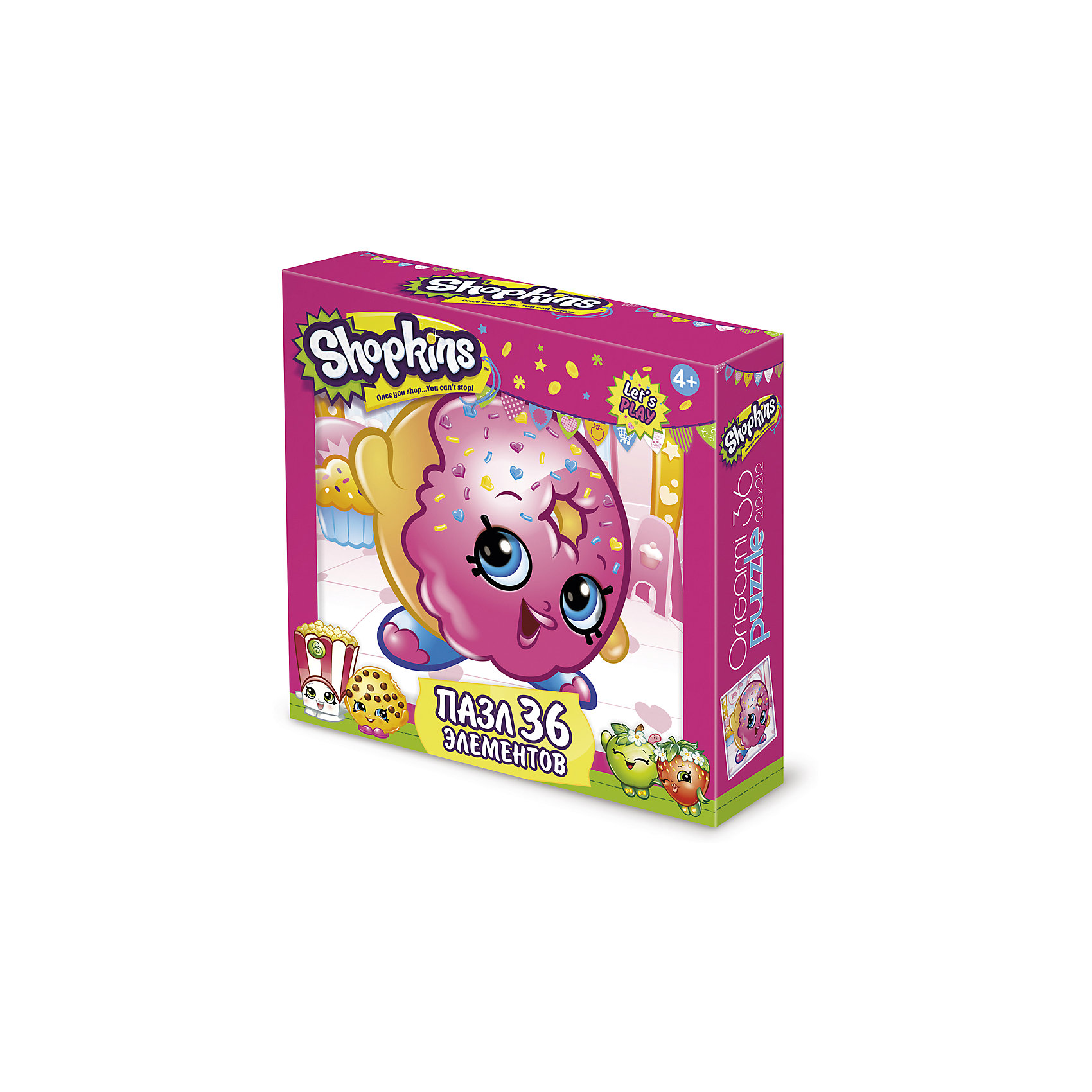 Пазл Dlish Donut, Shopkins, Origami Пазл Dlish Donut, Shopkins, OrigamiПазлы для малышей<br>Пазл 36 элементов. Комплектность: поле (220х220). Рекомендованный возраст 3+.<br><br>Ширина мм: 150<br>Глубина мм: 45<br>Высота мм: 150<br>Вес г: 100<br>Возраст от месяцев: 36<br>Возраст до месяцев: 72<br>Пол: Унисекс<br>Возраст: Детский<br>SKU: 5528416