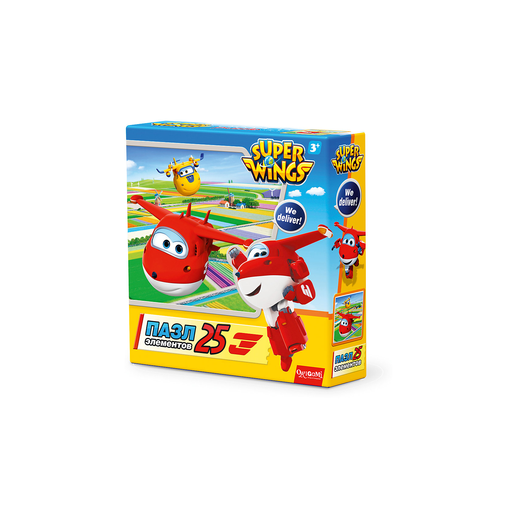 Пазл Голландские тюльпаны, Super Wings, Origami Пазл Голландские тюльпаны, Super Wings, OrigamiПазлы для малышей<br>Пазл Голландские тюльпаны, Super Wings, Origami<br><br>Характеристики:<br><br>• Количество деталей: 25 шт.<br>• Размер упаковки: 15х4,5х15 см.<br>• Размер готовой картинки: 21х21 см.<br>• Состав: картон<br>• Вес: 100 г.<br>• Для детей в возрасте: от 3 лет<br>• Страна производитель: Россия<br><br>Лицензионный пазл Супер Крылья: Джетт и его друзья с оригинальным дизайном соответствует высоким стандартам, которые подтверждены сертификатами качества. Пазл отлично собирается, благодаря чётким разделениям частей по цвету сборка этого пазла не будет сложной. Закончив сборку вы можете склеить кусочки превратив пазл в красивую картину, или можете разобрать его и снова собрать позже.<br><br>Пазл Голландские тюльпаны, Super Wings, Origami можно купить в нашем интернет-магазине.<br><br>Ширина мм: 150<br>Глубина мм: 45<br>Высота мм: 150<br>Вес г: 100<br>Возраст от месяцев: 36<br>Возраст до месяцев: 72<br>Пол: Унисекс<br>Возраст: Детский<br>SKU: 5528426