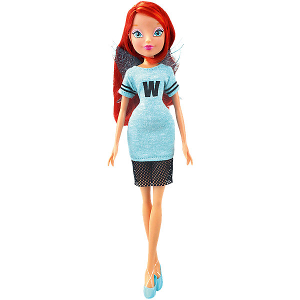 Кукла Блум Мода и магия-3, Winx Club Кукла Блум Мода и магия-3, Winx ClubИгрушки<br>Характеристики товара:<br><br>• возраст: от 3 лет;<br>• материал: пластик, текстиль;<br>• в комплекте: кукла, платье, крылья;<br>• высота куклы: 28 см;<br>• размер упаковки: 25х20х10 см;<br>• вес упаковки: 167 гр.;<br>• страна производитель: Китай.<br><br>Кукла Блум «Мода и магия-3» Winx Club создана по мотивам известного мультсериала «Клуб Винкс: Школа волшебниц» про очаровательных фей-волшебниц. Блум — главная героиня мультфильма, основательница Клуба Винкс. Блум любит смотреть комедии, читать книги о магии и общаться с друзьями.<br><br>У феи выразительные голубые глаза и мягкие огненно-рыжие волосы, которые можно расчесывать, заплетать и украшать. Одета Блум в спортивное голубое платье с буквой W. Дополняют образ куколки крылышки на спине. У куклы несколько точек артикуляции. Руки сгибаются в локтях и плечах, ноги в бедрах и коленях. <br><br>Куклу Блум «Мода и магия-3» Winx Club можно приобрести в нашем интернет-магазине.<br><br>Ширина мм: 200<br>Глубина мм: 250<br>Высота мм: 100<br>Вес г: 167<br>Возраст от месяцев: 36<br>Возраст до месяцев: 2147483647<br>Пол: Женский<br>Возраст: Детский<br>SKU: 5532631
